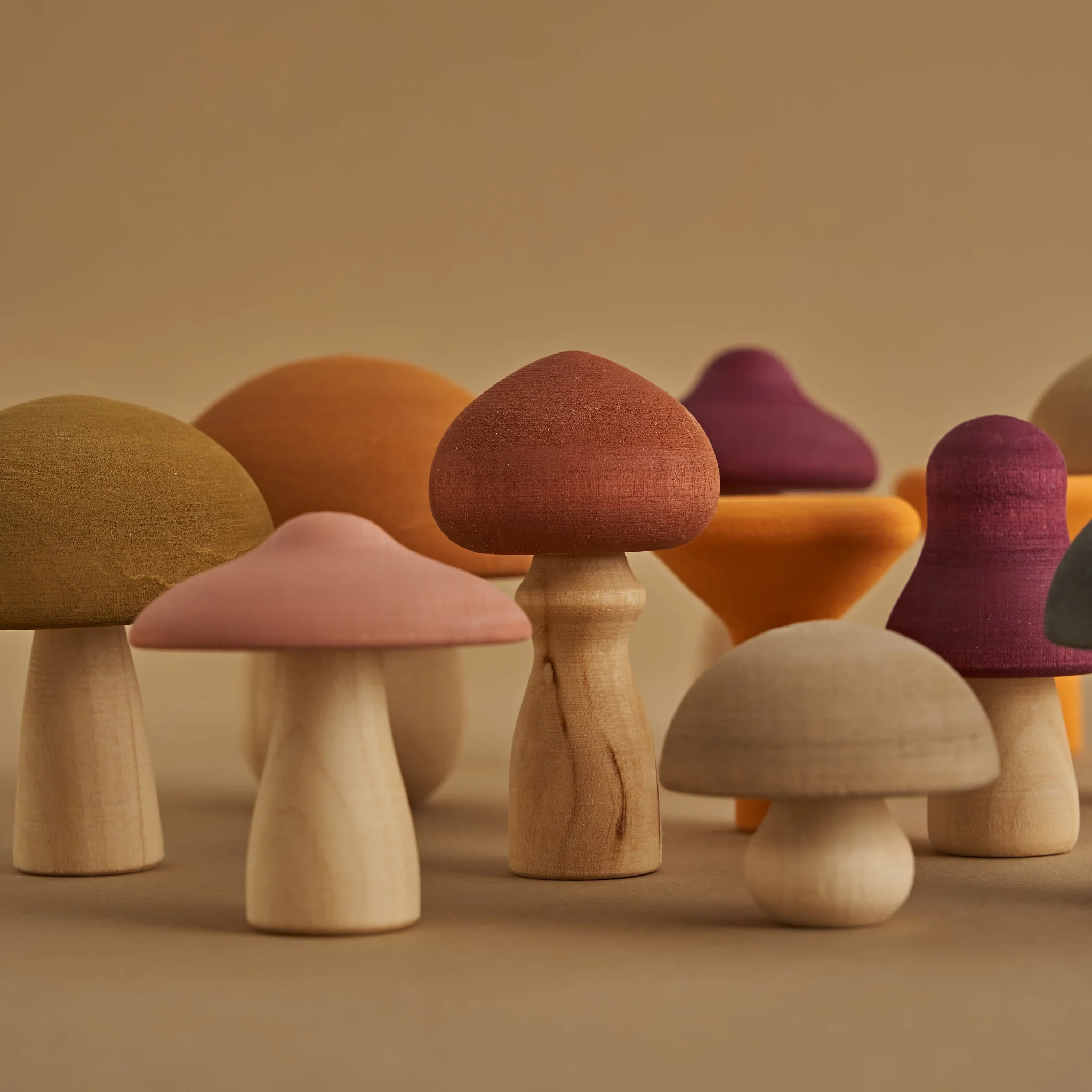 Raduga Grez | Wooden Mushrooms Play Set - Image 2