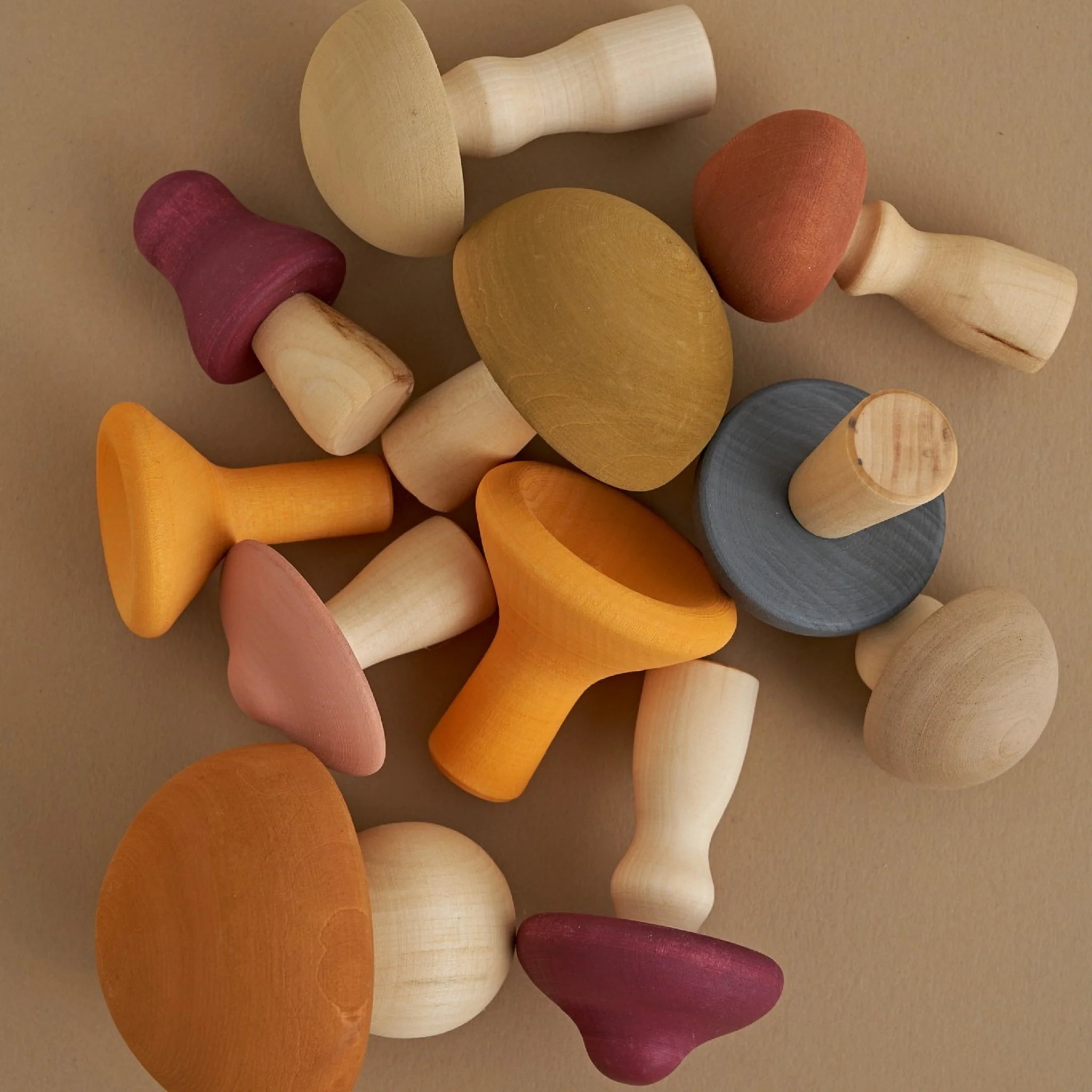 Raduga Grez | Wooden Mushrooms Play Set - Image 4