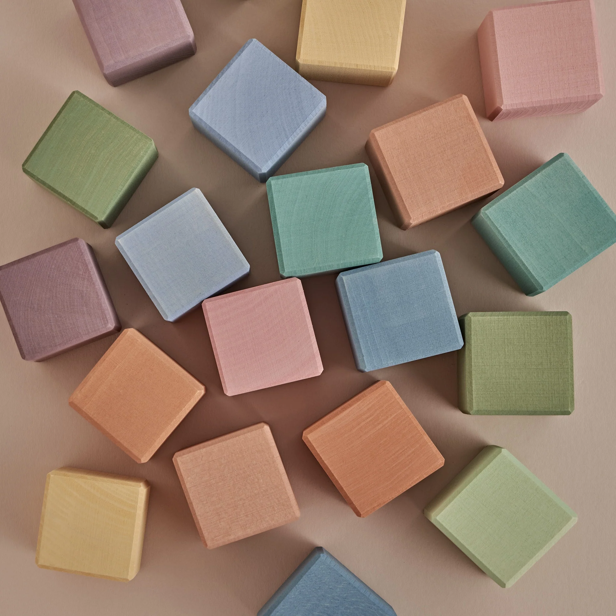 Raduga Grez | Wooden Pastel Building Cubes - Image 3