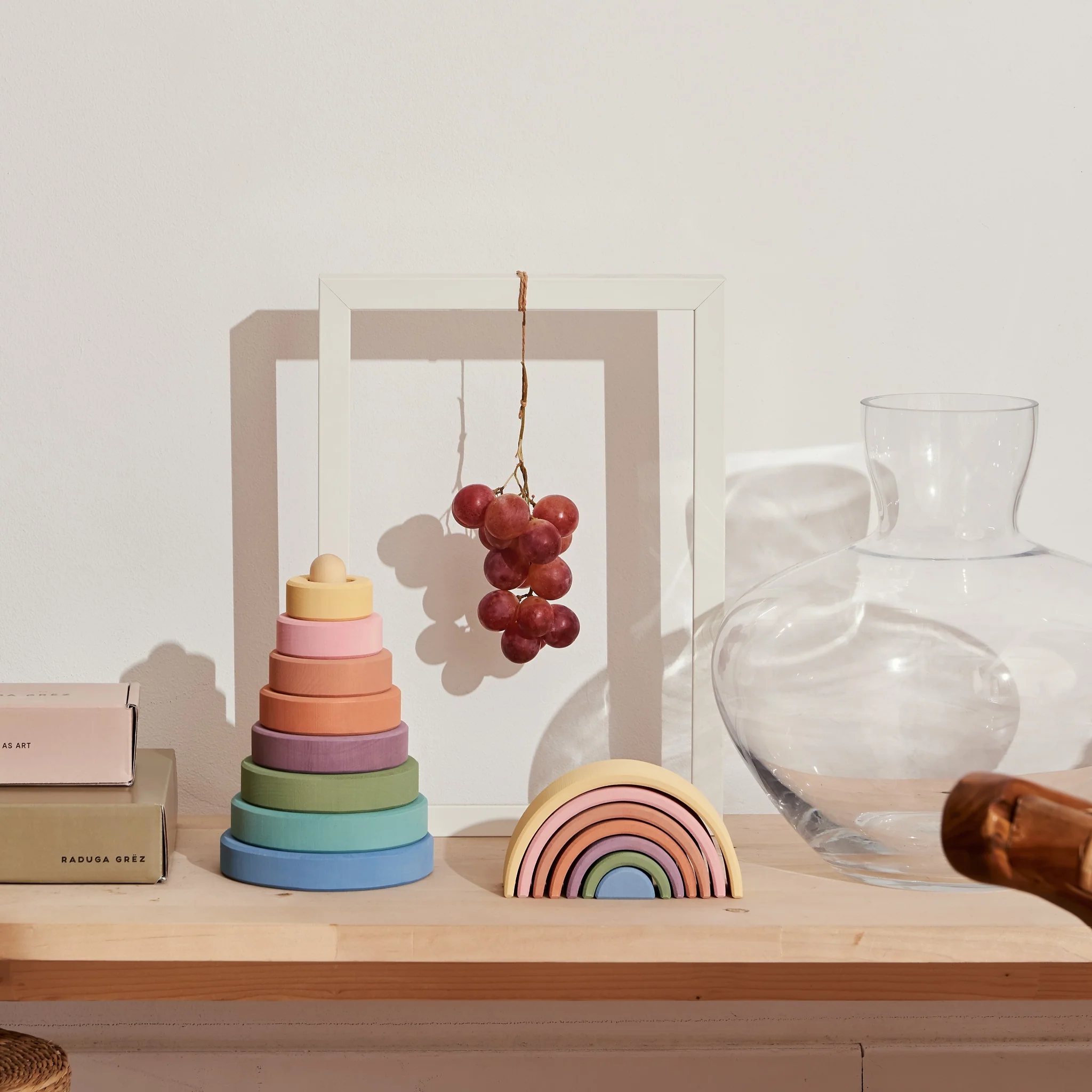 Raduga Grez | Wooden Pastel Stacker (small) - Image 4