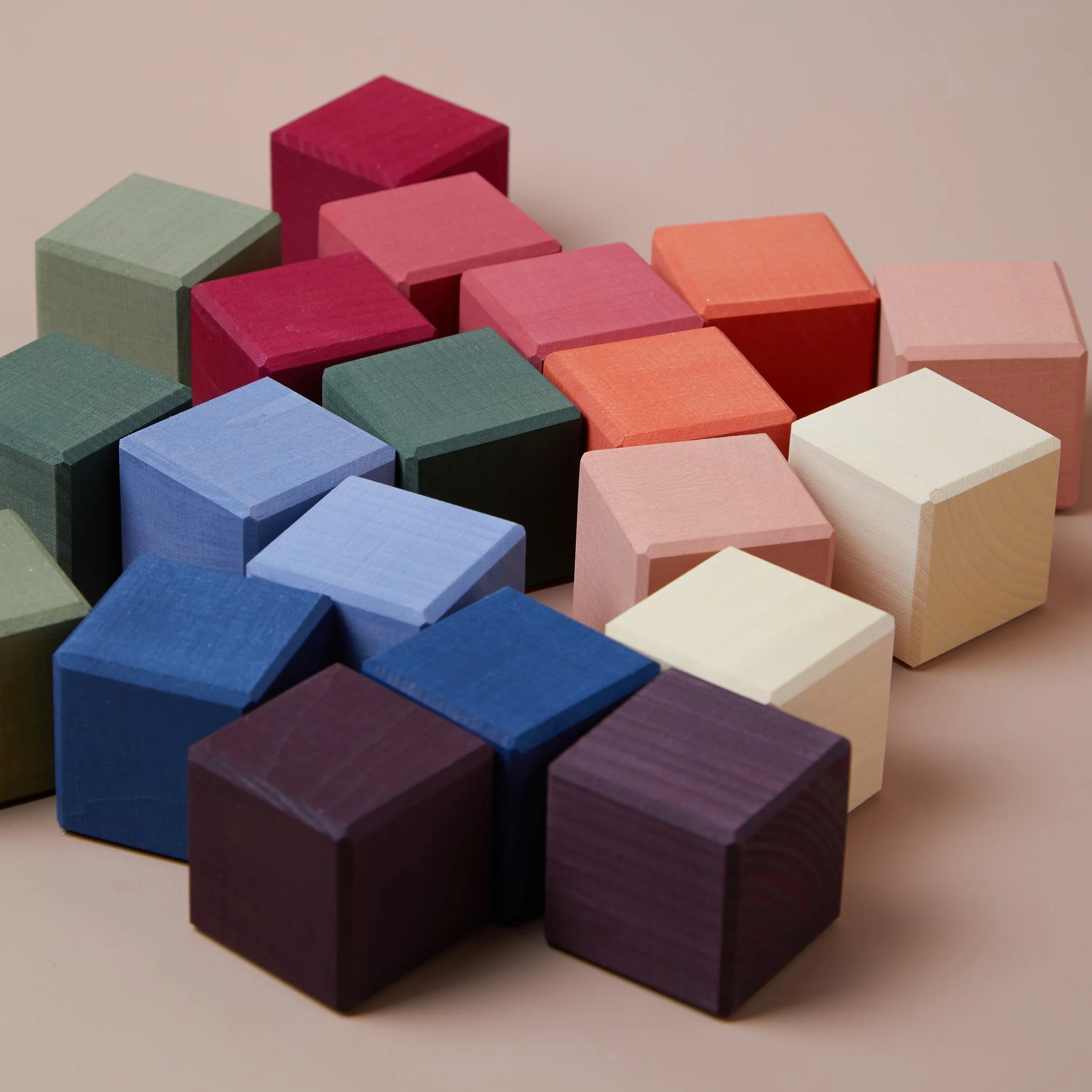 Raduga Grez | Wooden Rainbow Building Cubes - Image 3