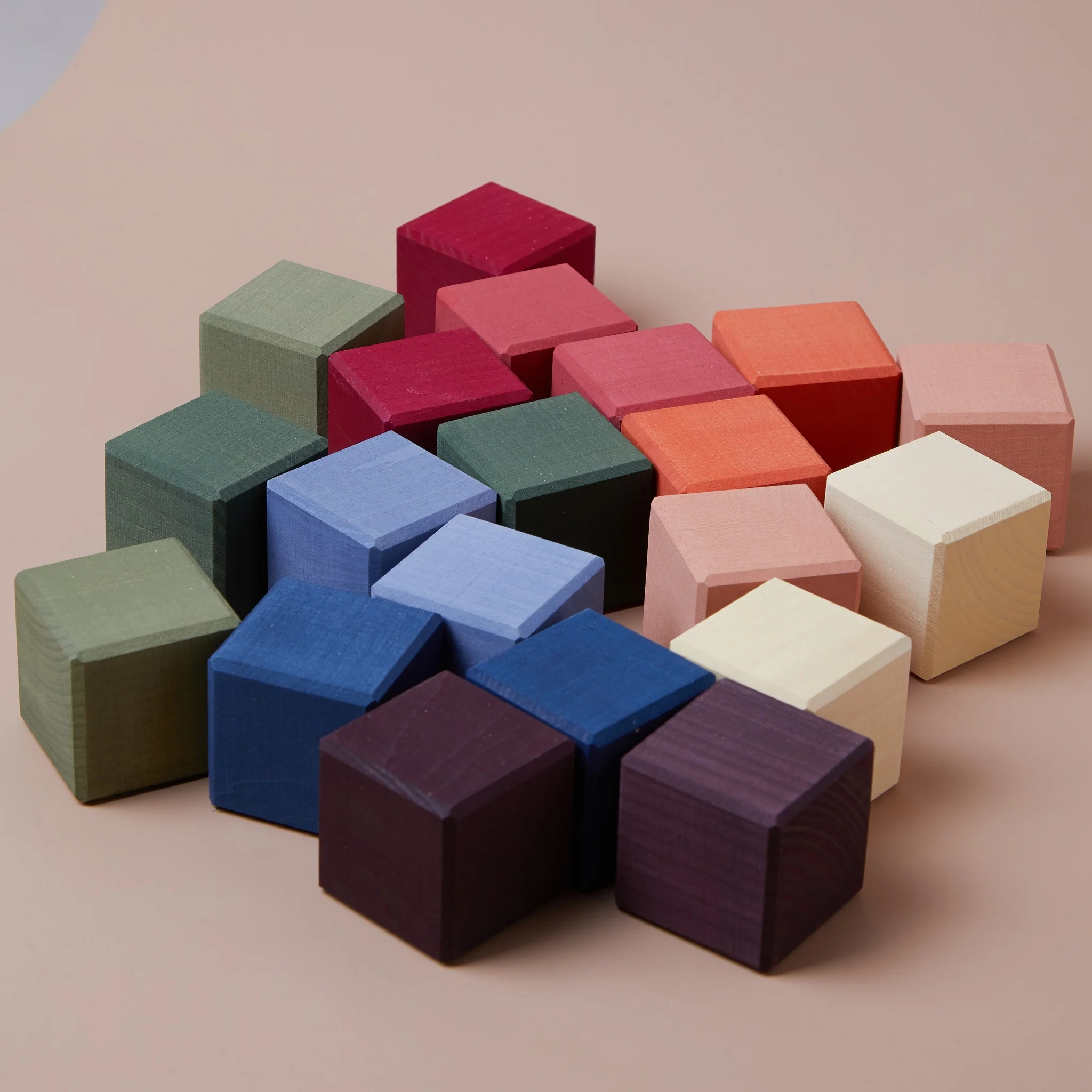 Raduga Grez | Wooden Rainbow Building Cubes - Image 4