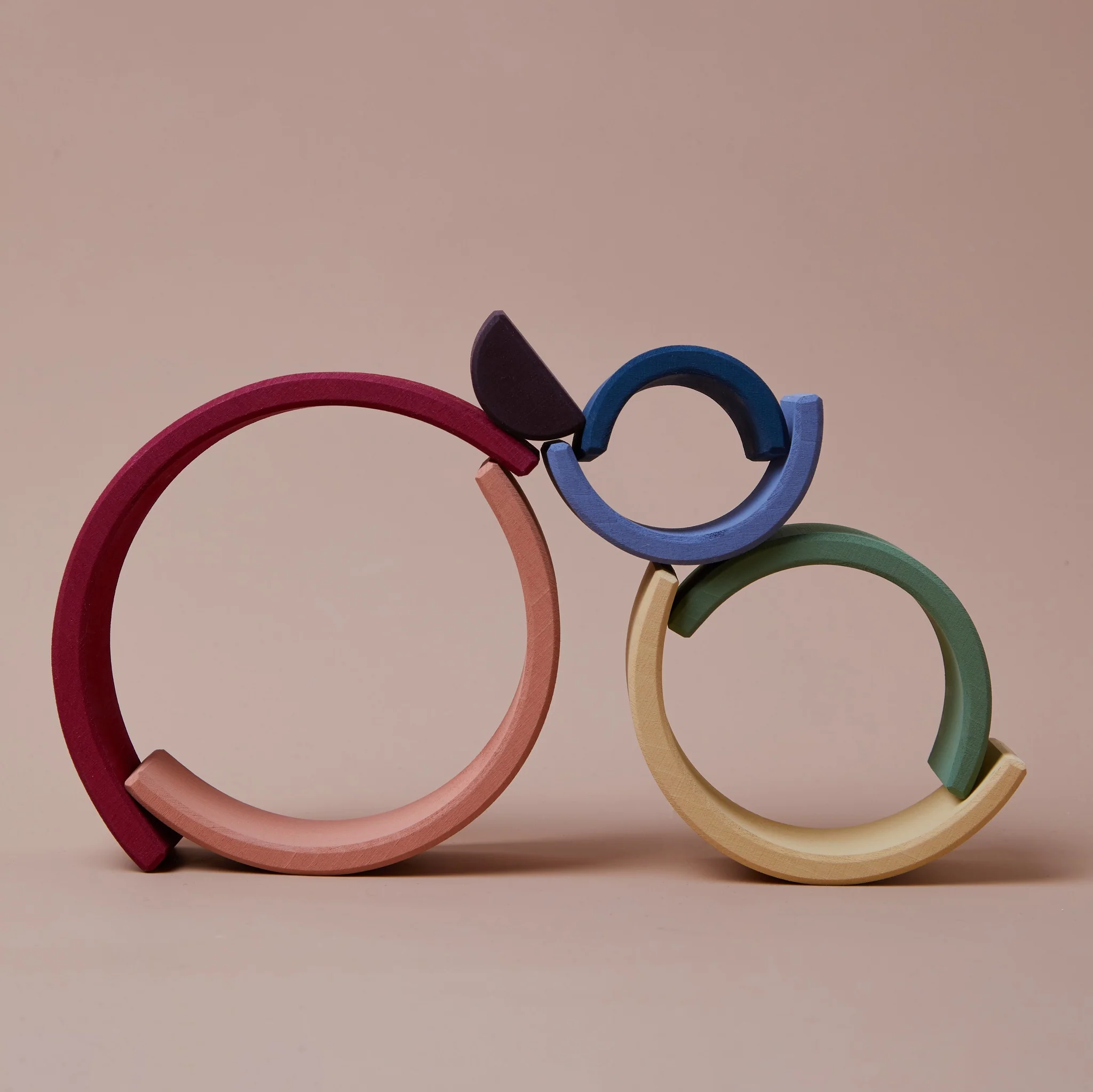 Raduga Grez | Wooden Rainbow Stacker (small) - Image 5
