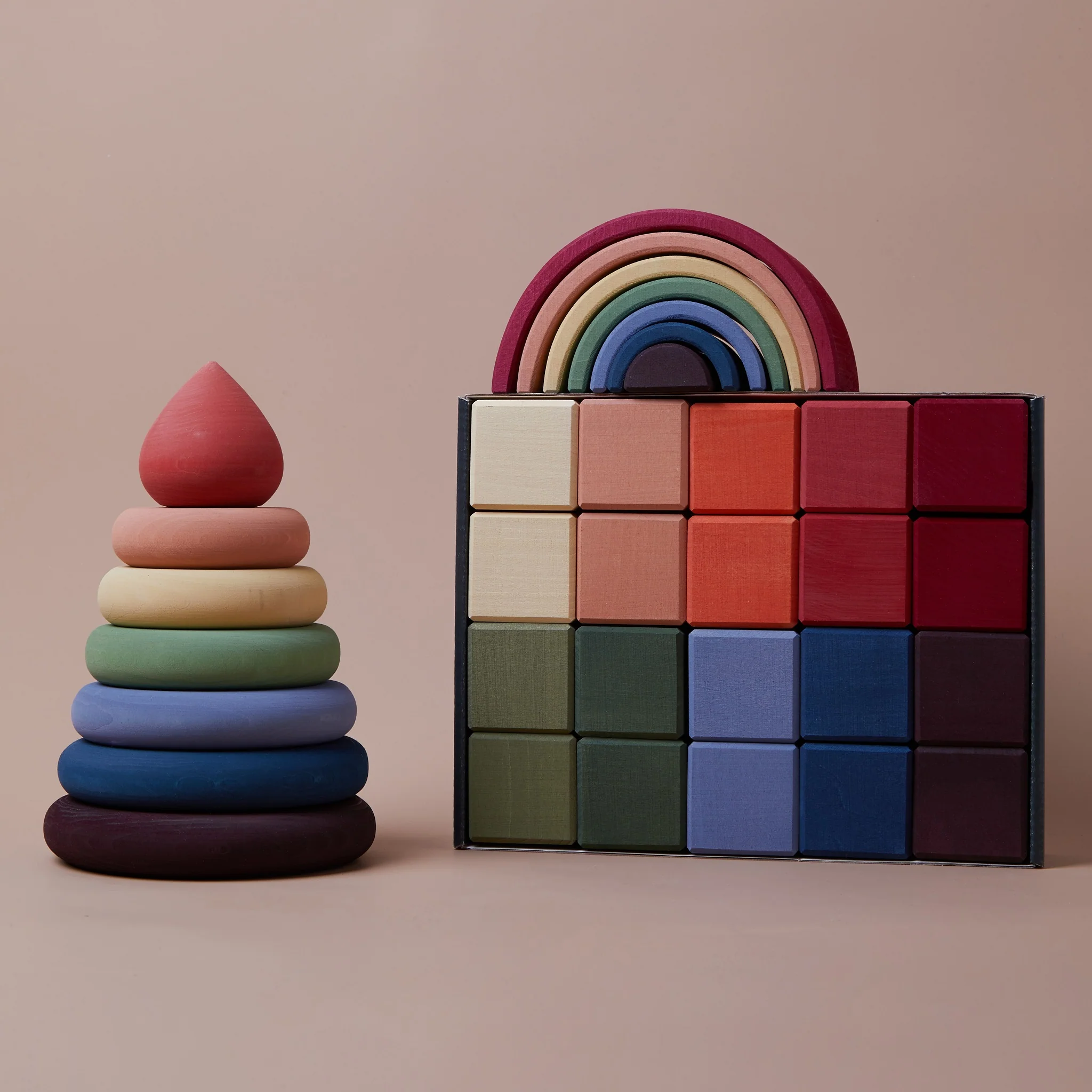 Raduga Grez | Wooden Rainbow Stacker (small) - Image 6