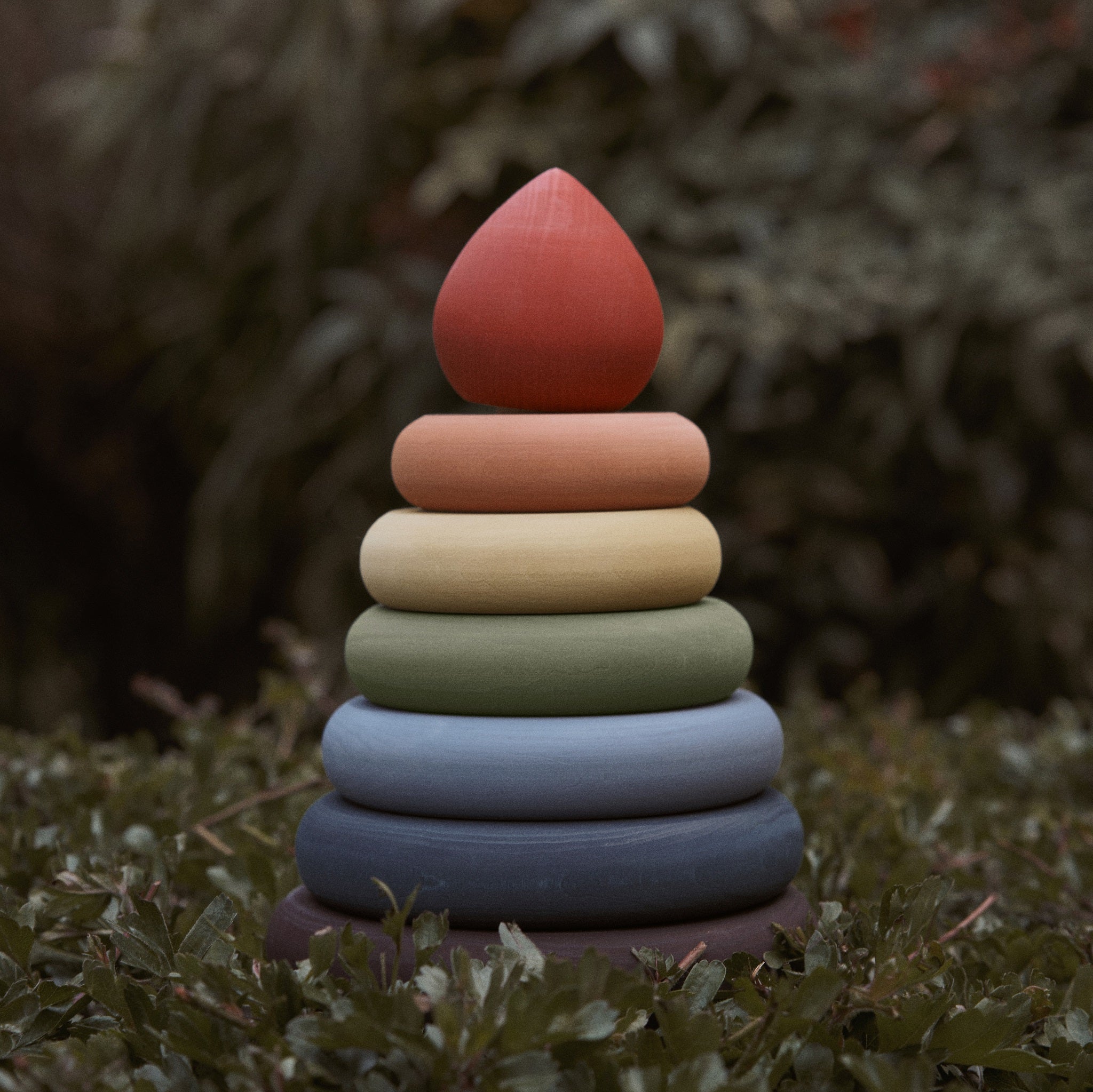 Raduga Grez | Wooden Rainbow Stacking Tower - Image 5