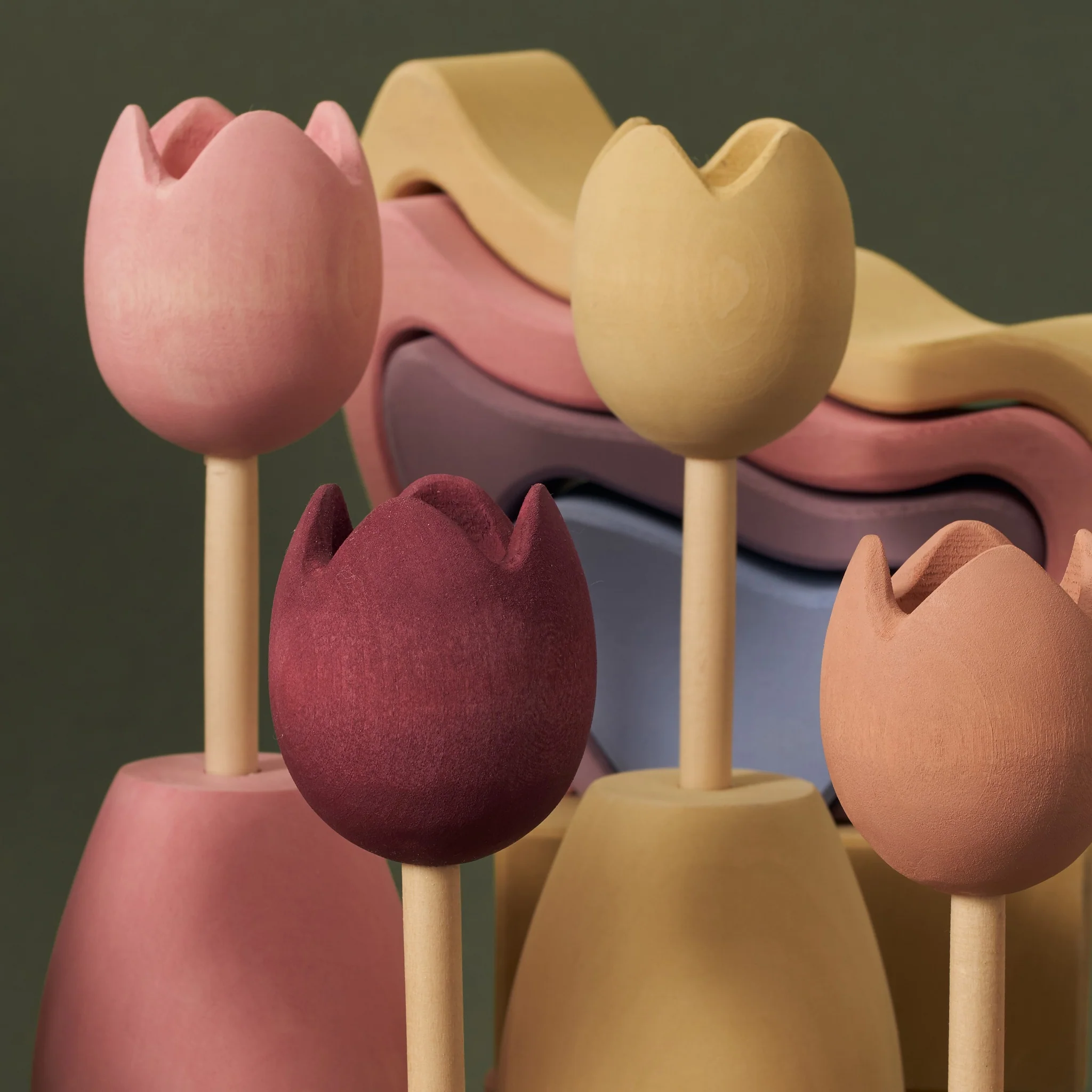 Raduga Grez | Wooden Sorting Tulips - Image 8