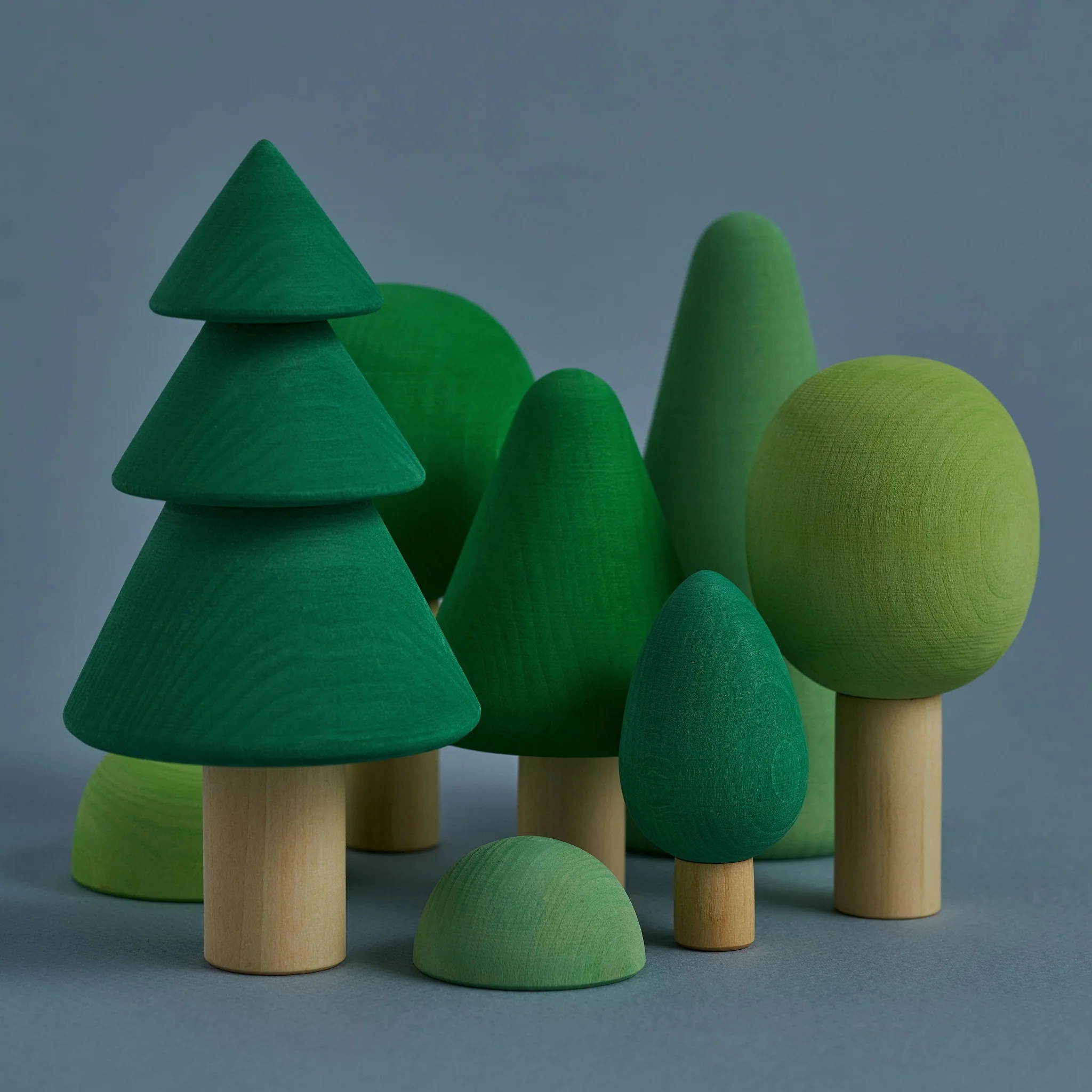 Raduga Grez | Wooden Trees Play Set - Image 2