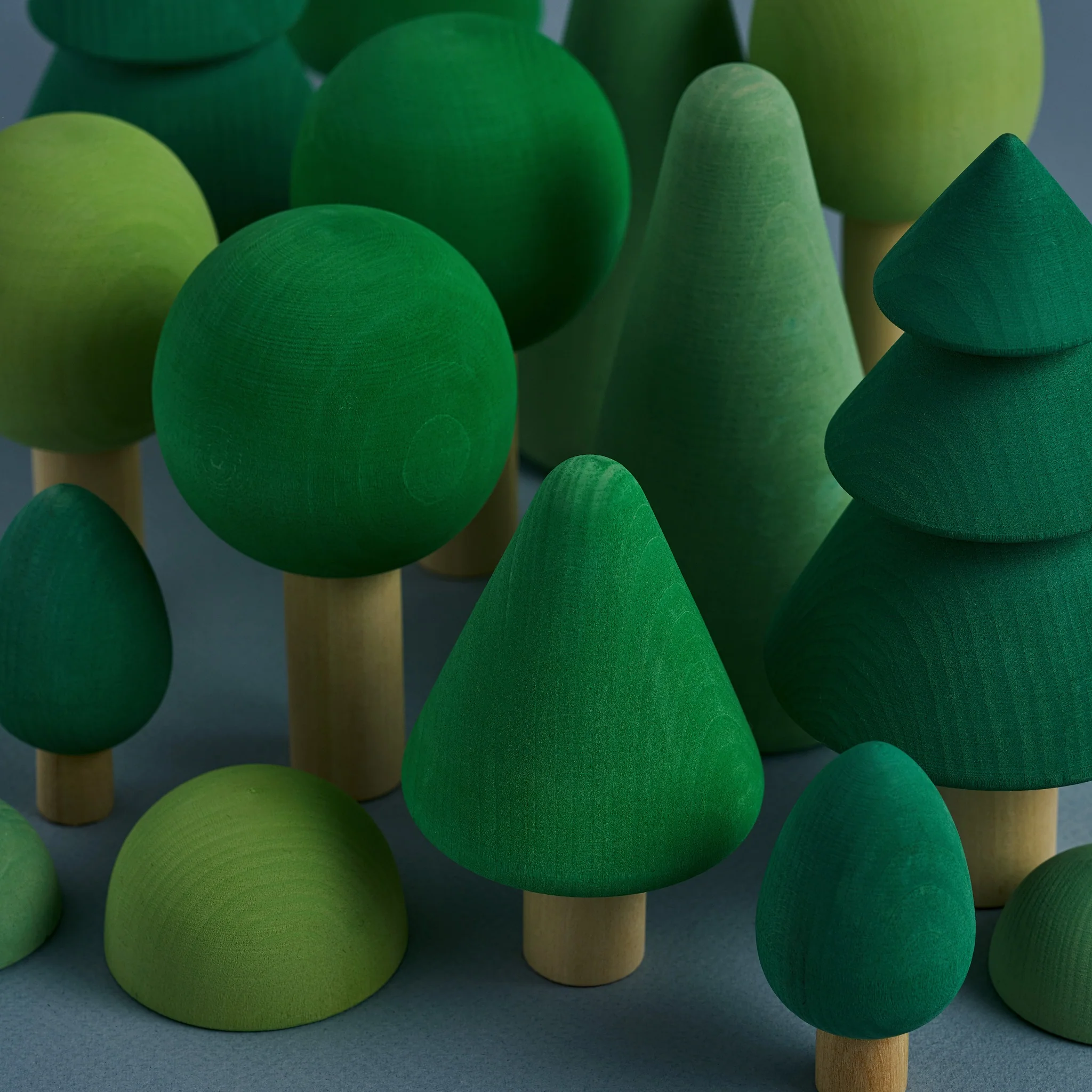Raduga Grez | Wooden Trees Play Set - Image 3
