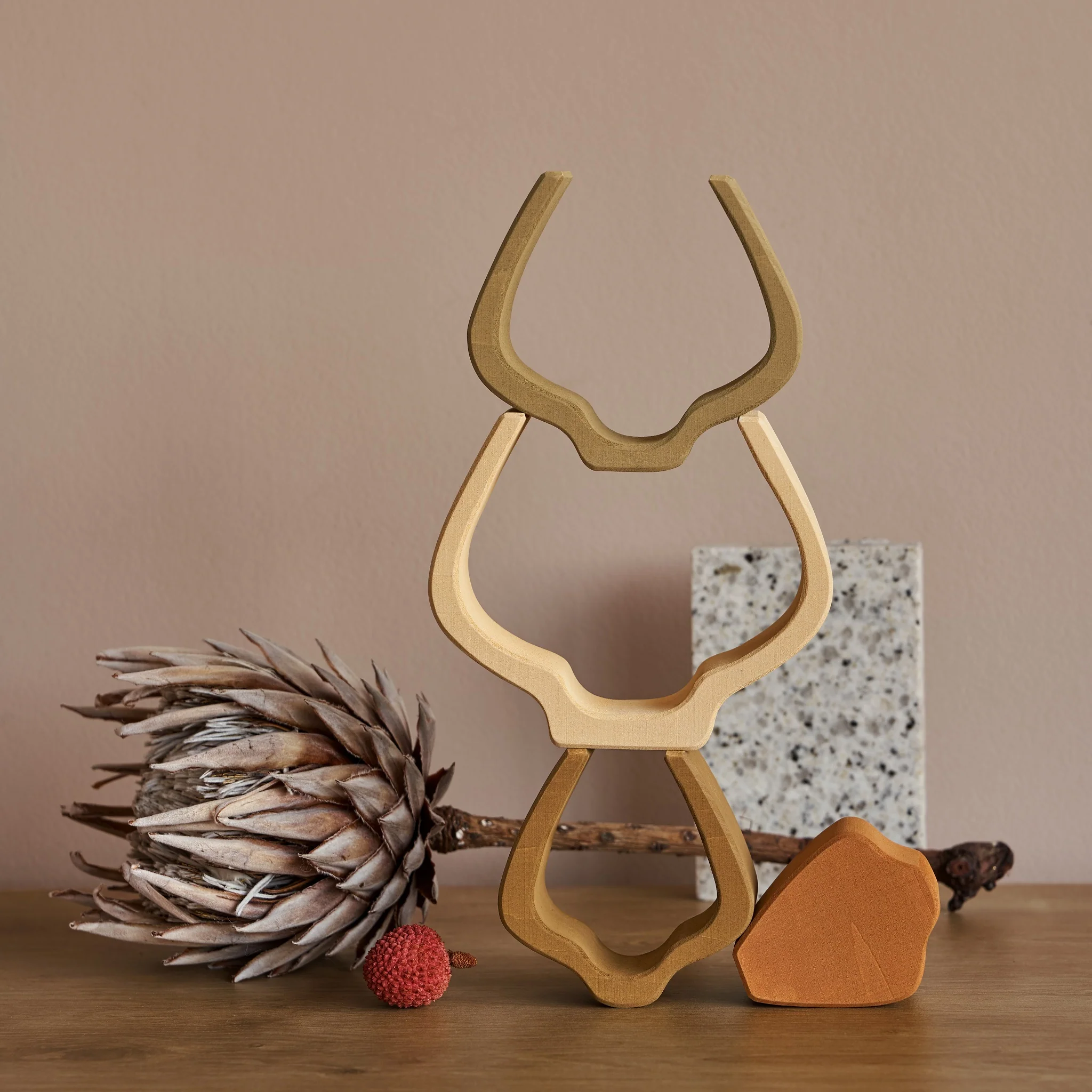 Wooden Vase Stacker (small) - Image 5