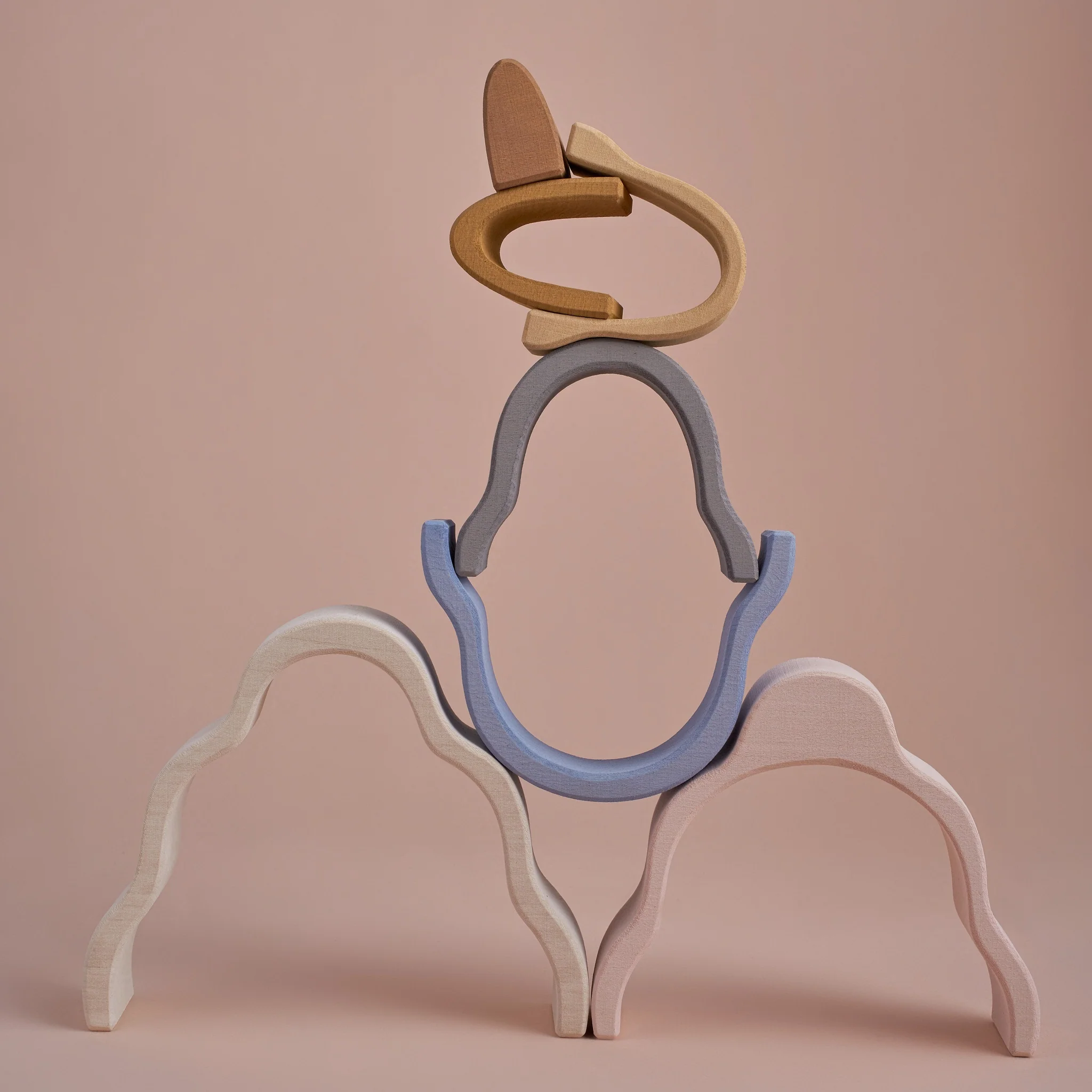 Raduga Grez | Wooden Waterfall Stacker (small) - Image 4