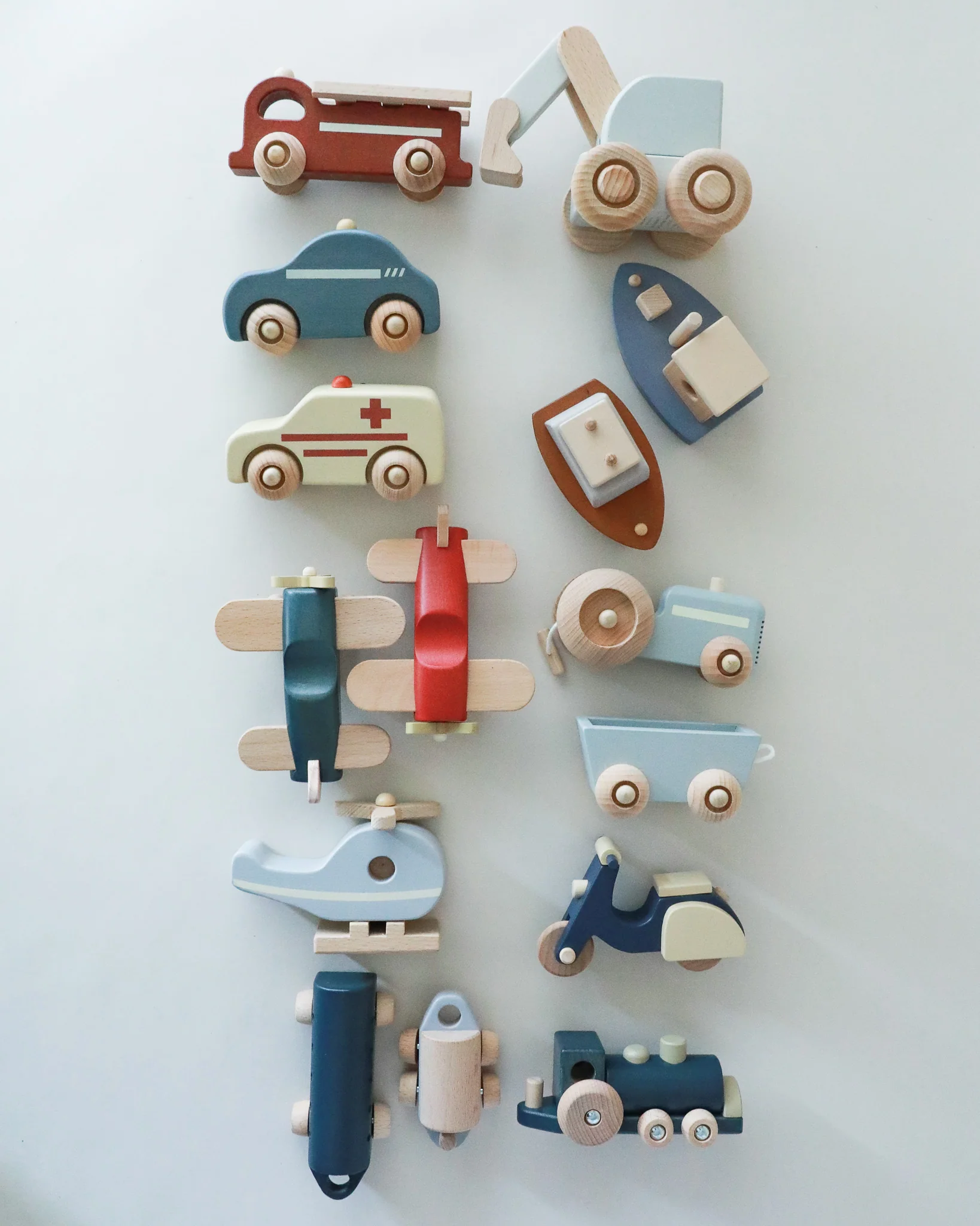 Wooden Rolling Toy Tractor - Image 5