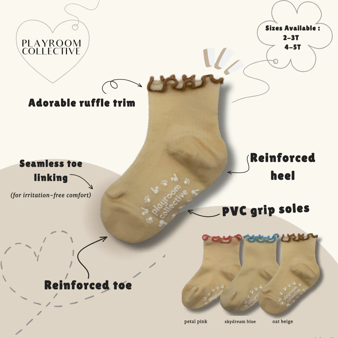 Ruffle Socks for Toddlers: Designed for Indoor Play - Image 8