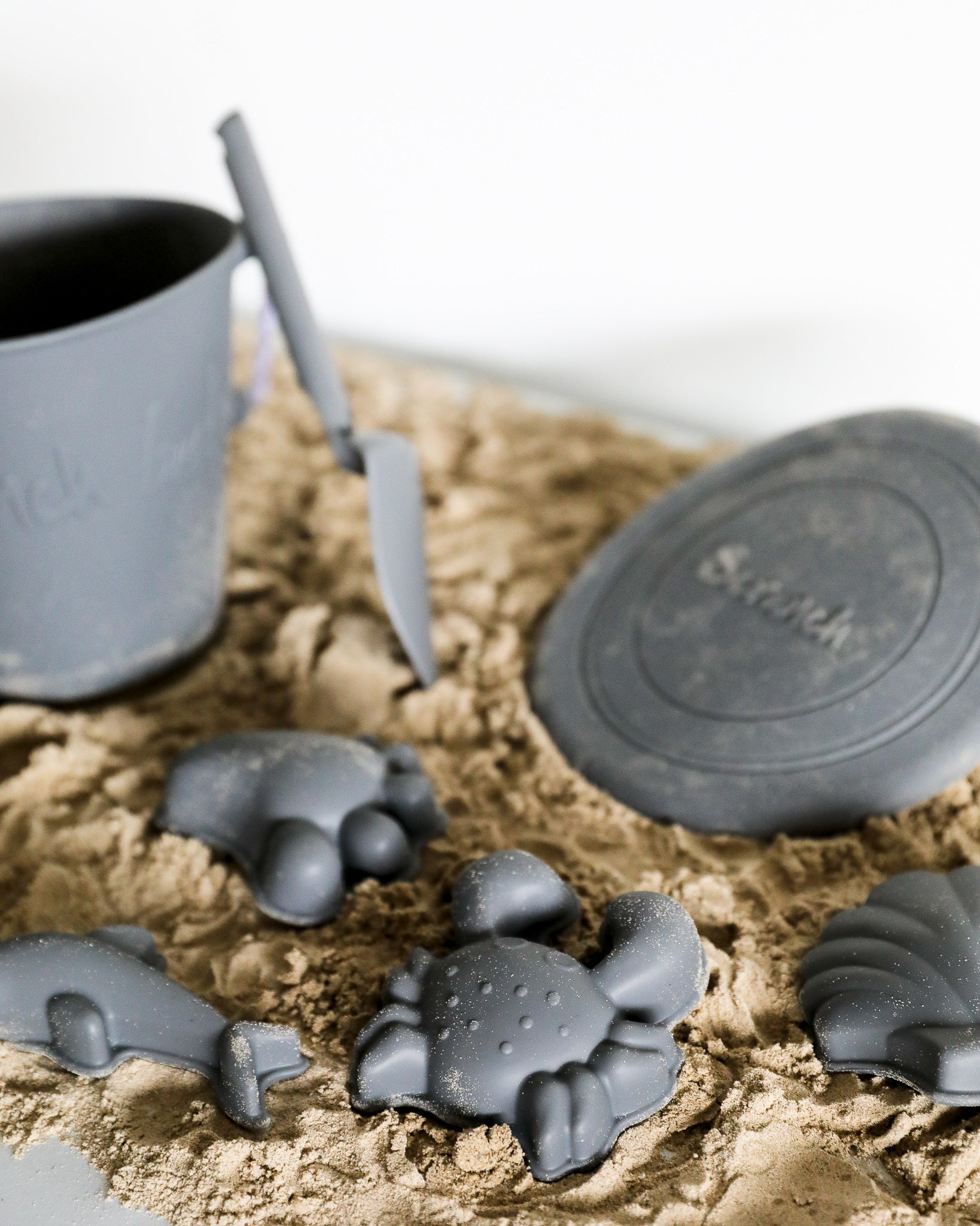 Silicone Beach Play Set - Grey - Image 3