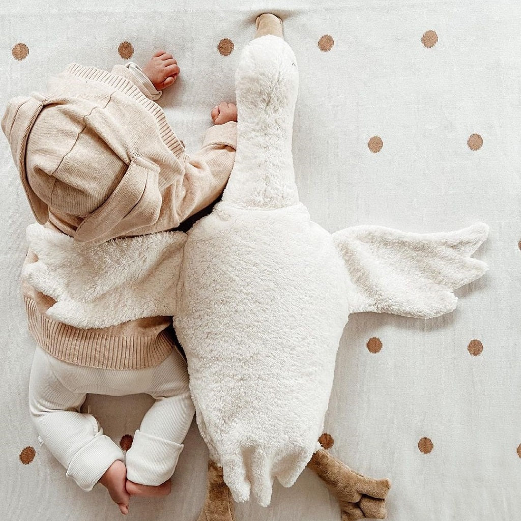 Senger Naturwelt | European-made | Cuddly Animal - White Goose - Image 6