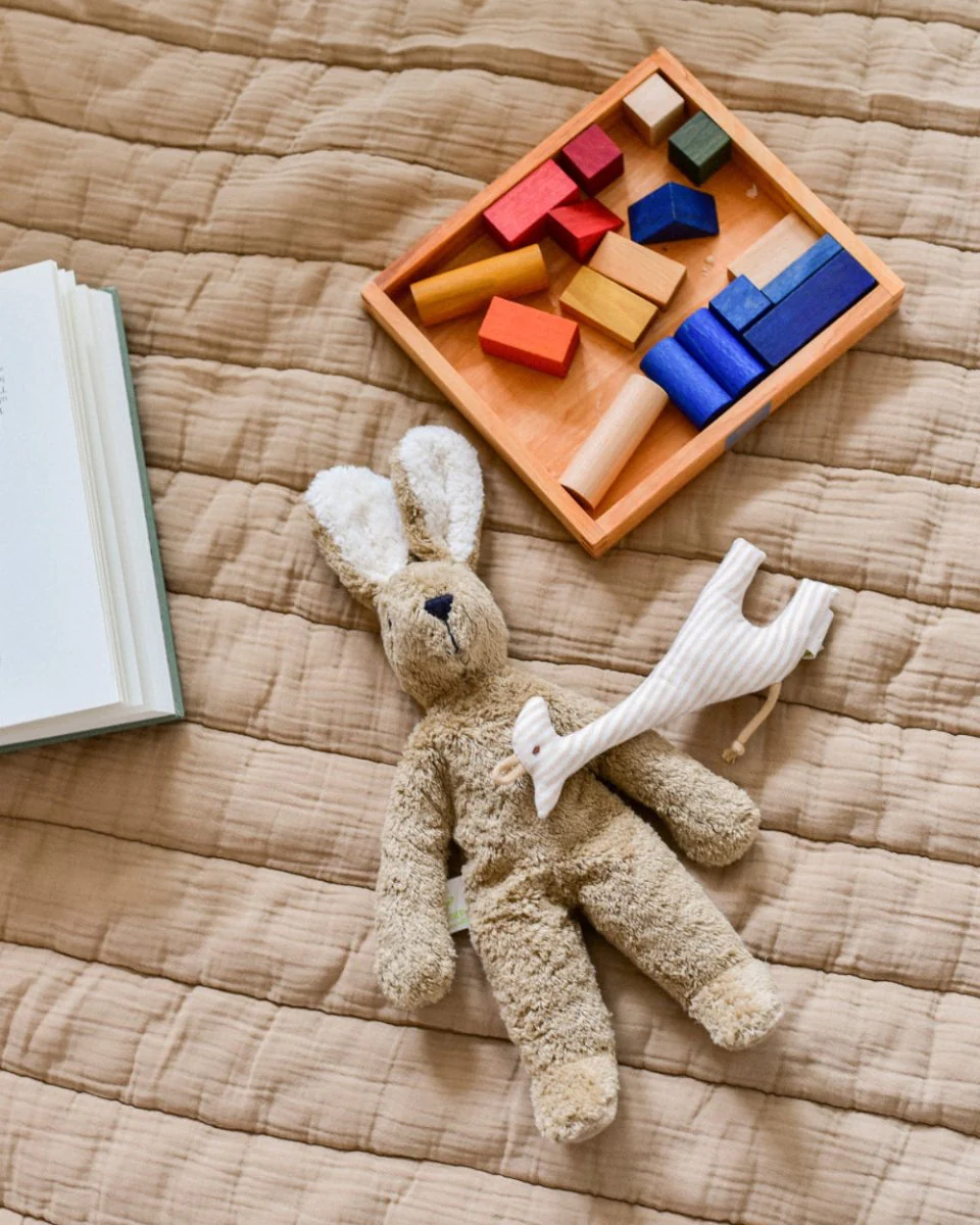 Senger Naturwelt | European-made | Floppy Animal - Beige Rabbit - Image 3