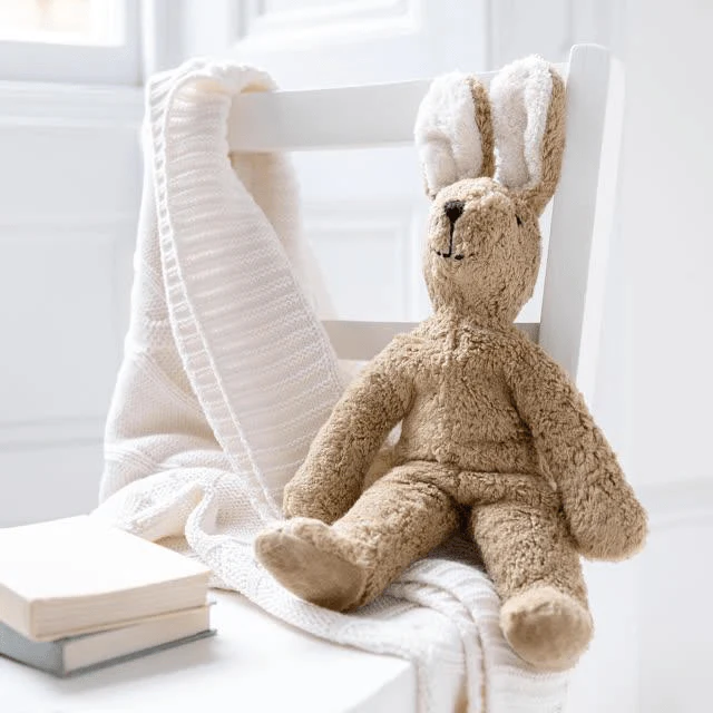 Senger Naturwelt | European-made | Floppy Animal - Beige Rabbit - Image 9