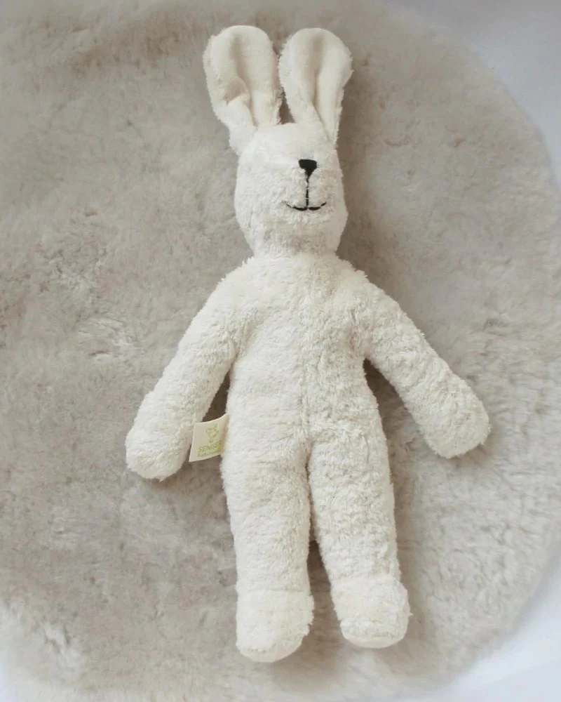 Senger Naturwelt | European-made | Floppy Animal - White Rabbit - Image 7