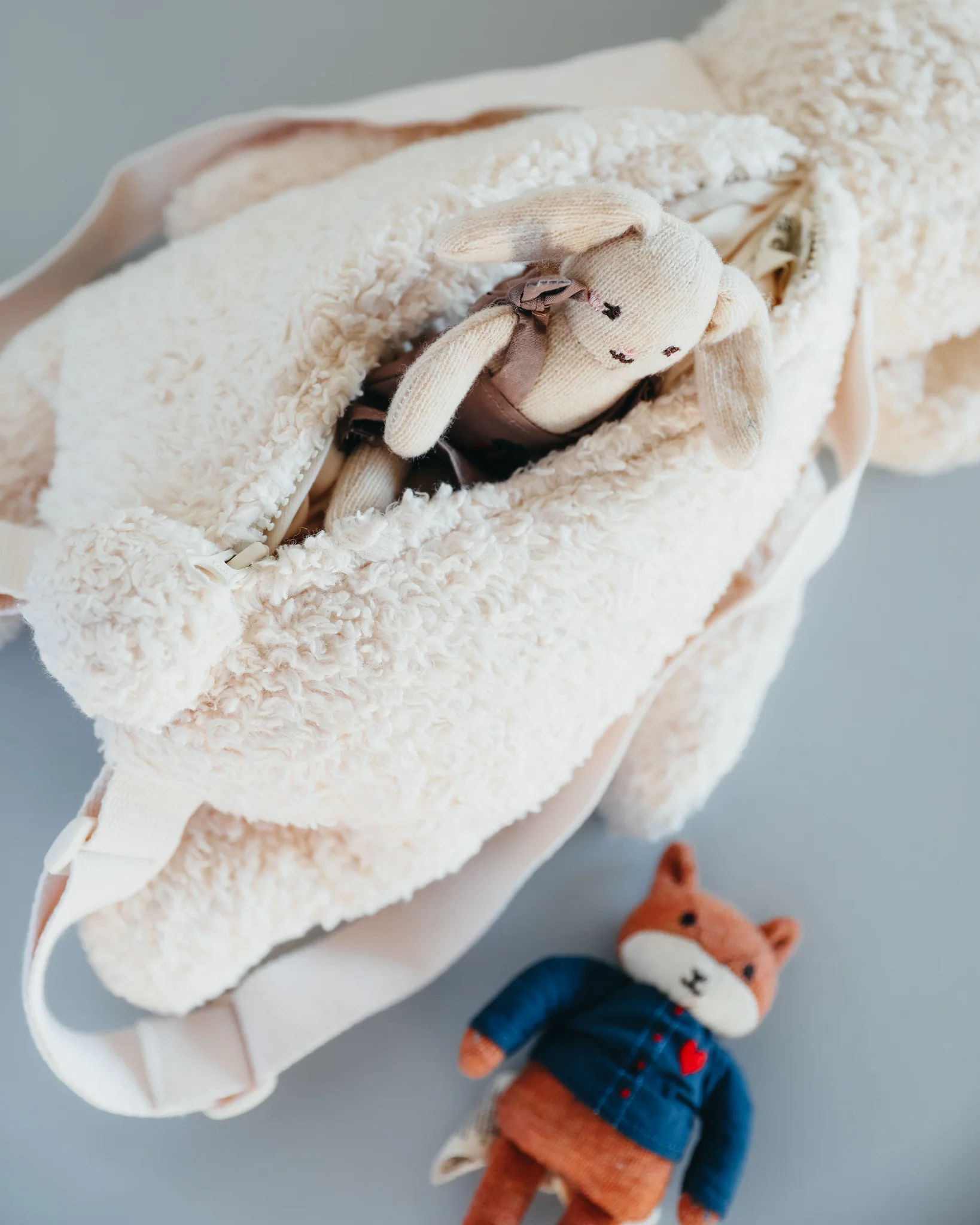 Sherpa Bunny Backpack - Image 6