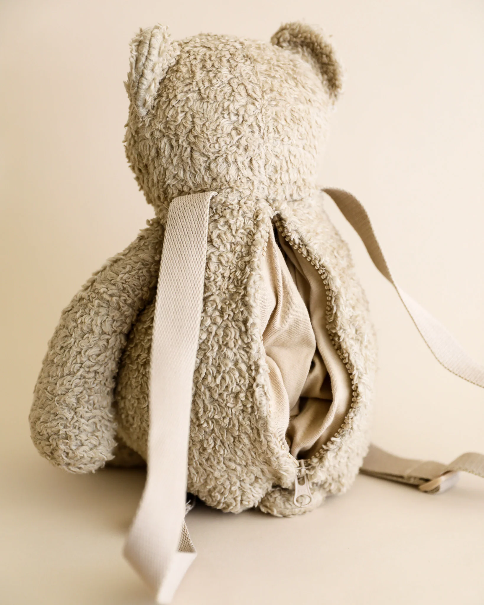 Konges Sloejd | Sherpa Teddy Bear Backpack - Image 6