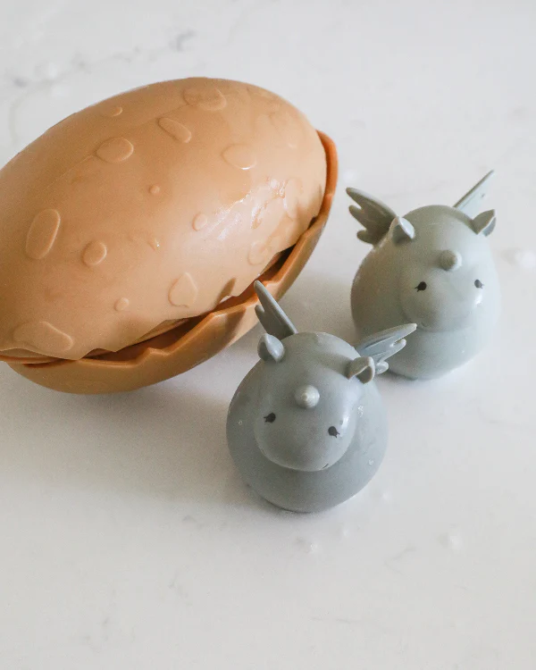 Konges Sloejd | Silicone Bath Toy - Dino Egg - Image 3