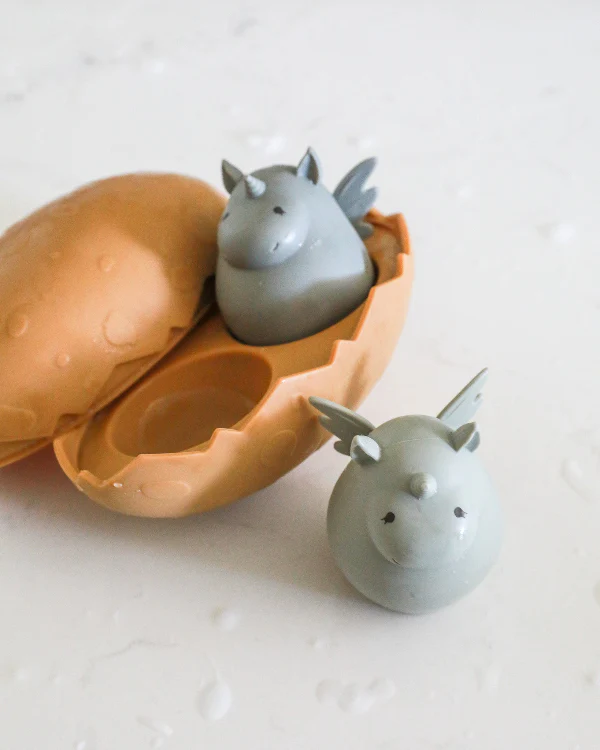Konges Sloejd | Silicone Bath Toy - Dino Egg - Image 4