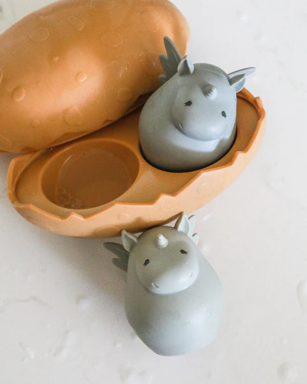 Konges Sloejd | Silicone Bath Toy - Dino Egg - Image 6