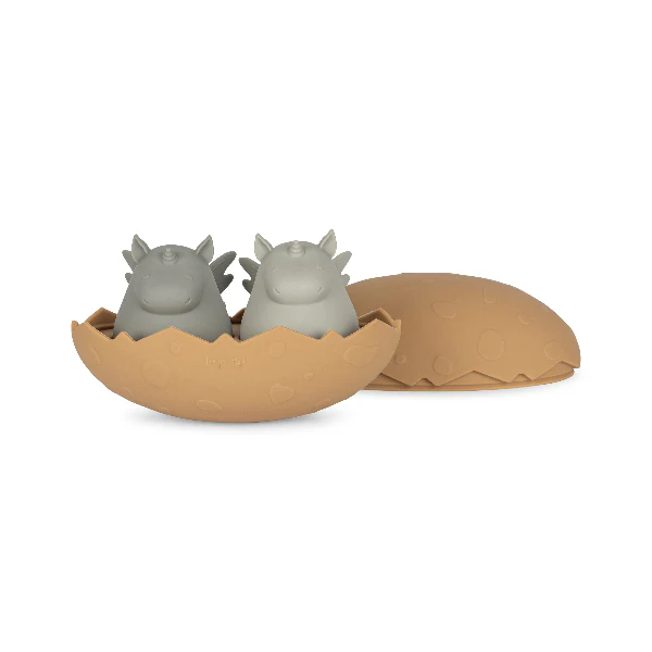 Konges Sloejd | Silicone Bath Toy - Dino Egg - Image 7