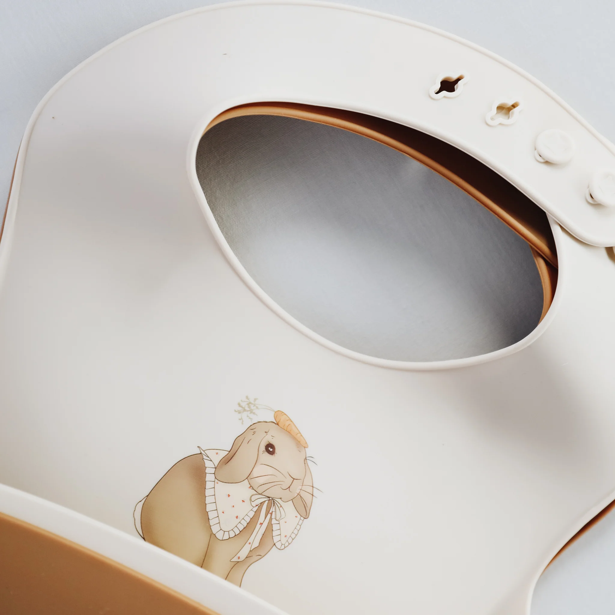 Silicone Bib (2 pack) - Bunny - Image 2