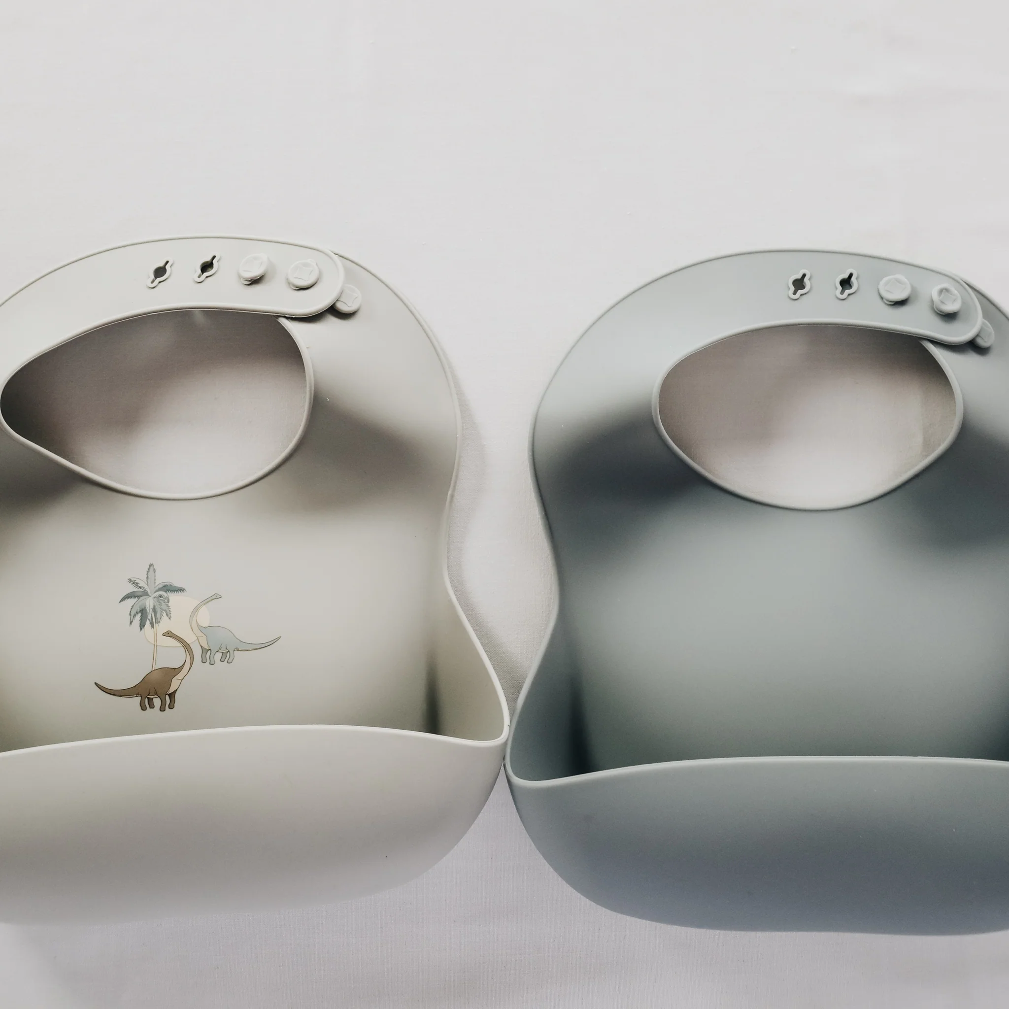Silicone Bib (2 pack) - Dino - Image 3