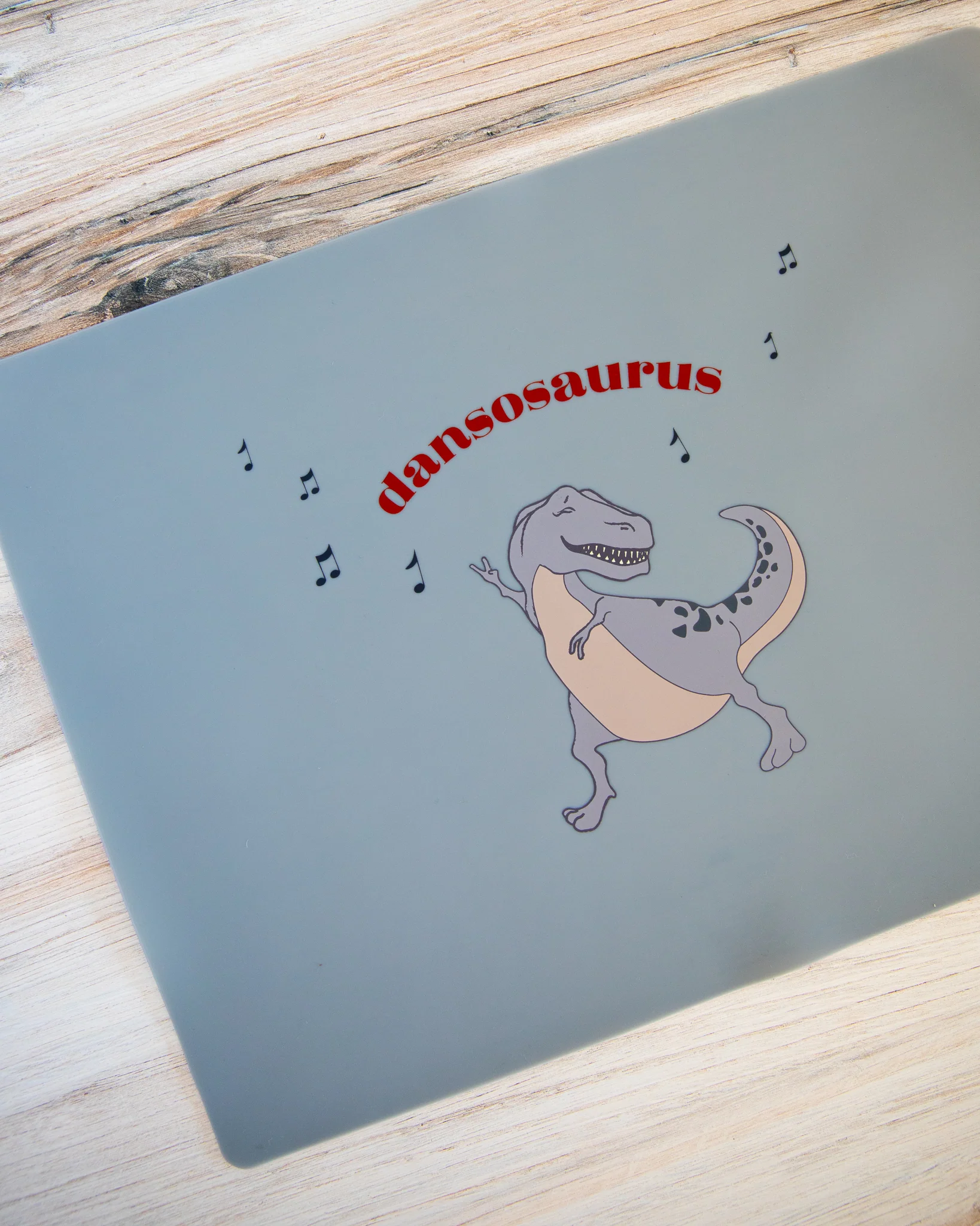Silicone Placemat - Dancing Dino - Image 2