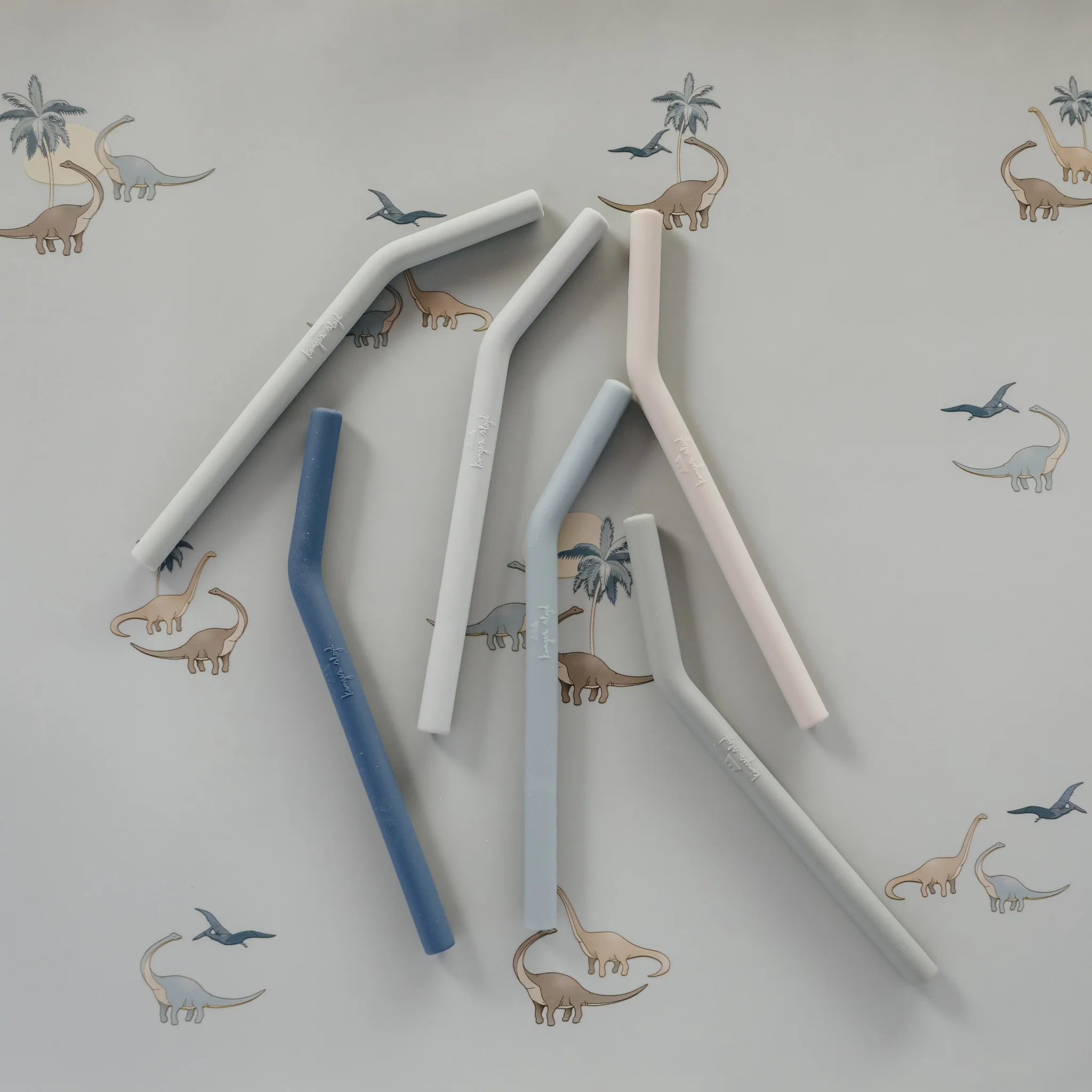 Silicone Straws (6 pack) - Mini - Image 2