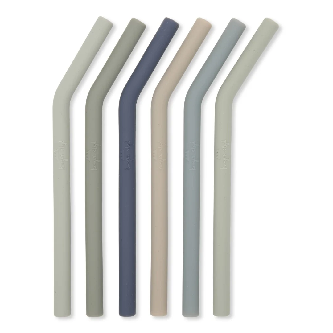 Silicone Straws (6 pack) - Mini - Image 3