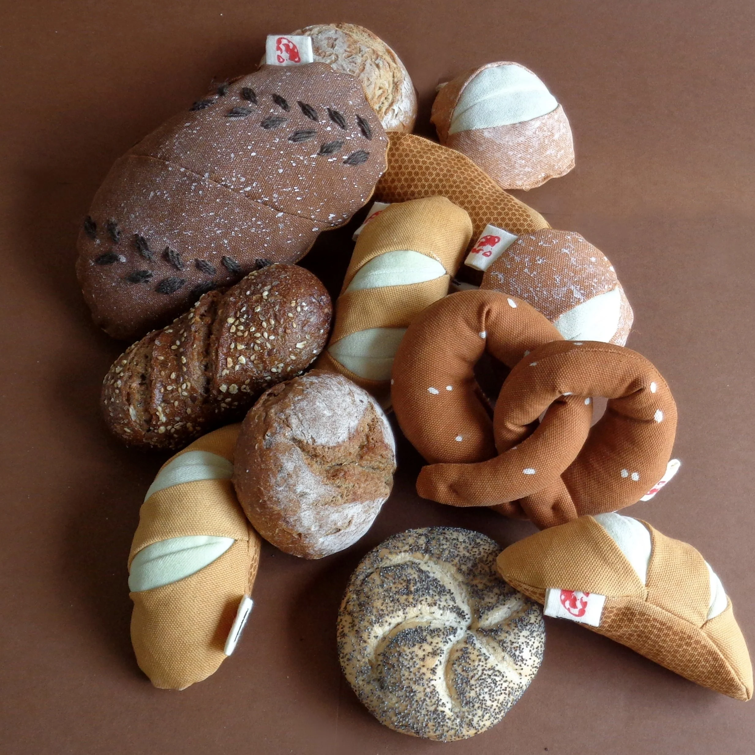Soft Play Food Set - Baked Bread (set of 3) - Image 2