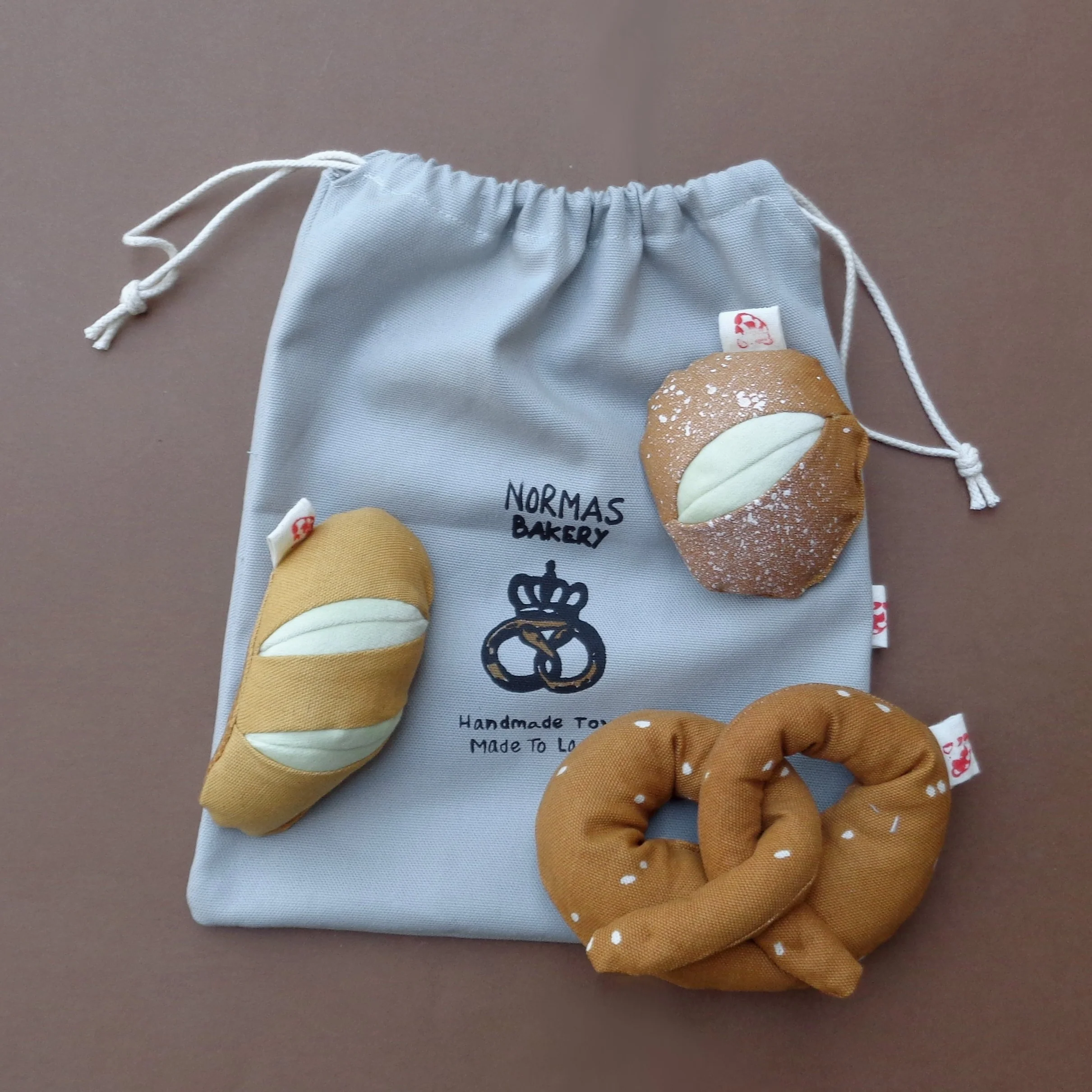 Soft Play Food Set - Baked Bread (set of 3) - Image 3