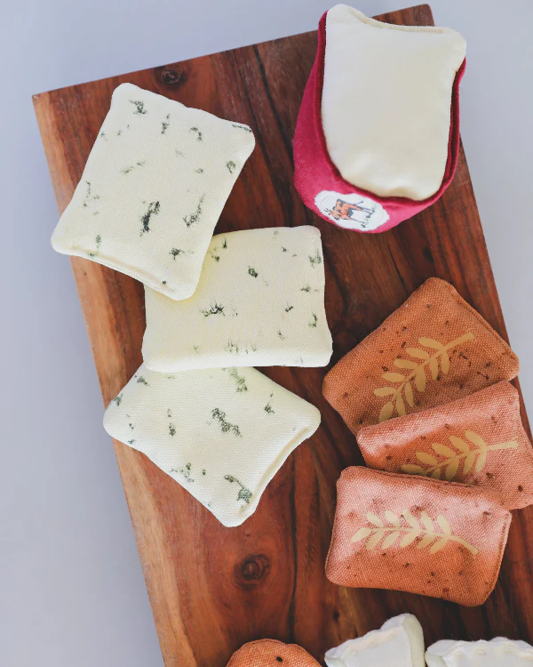 Soft Play Food Set - Cheese and Crackers: Gourmet Danish Charcuterie Collection - Image 4