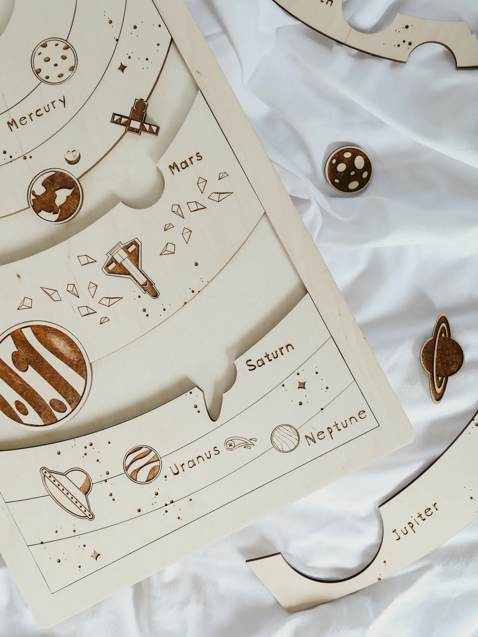 Solar System Wooden Puzzle - Image 3