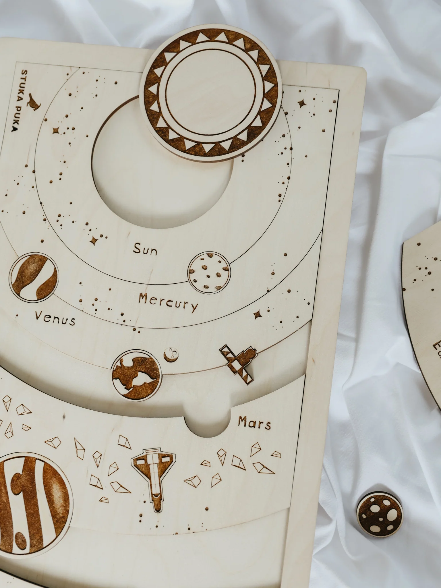 Solar System Wooden Puzzle - Image 4
