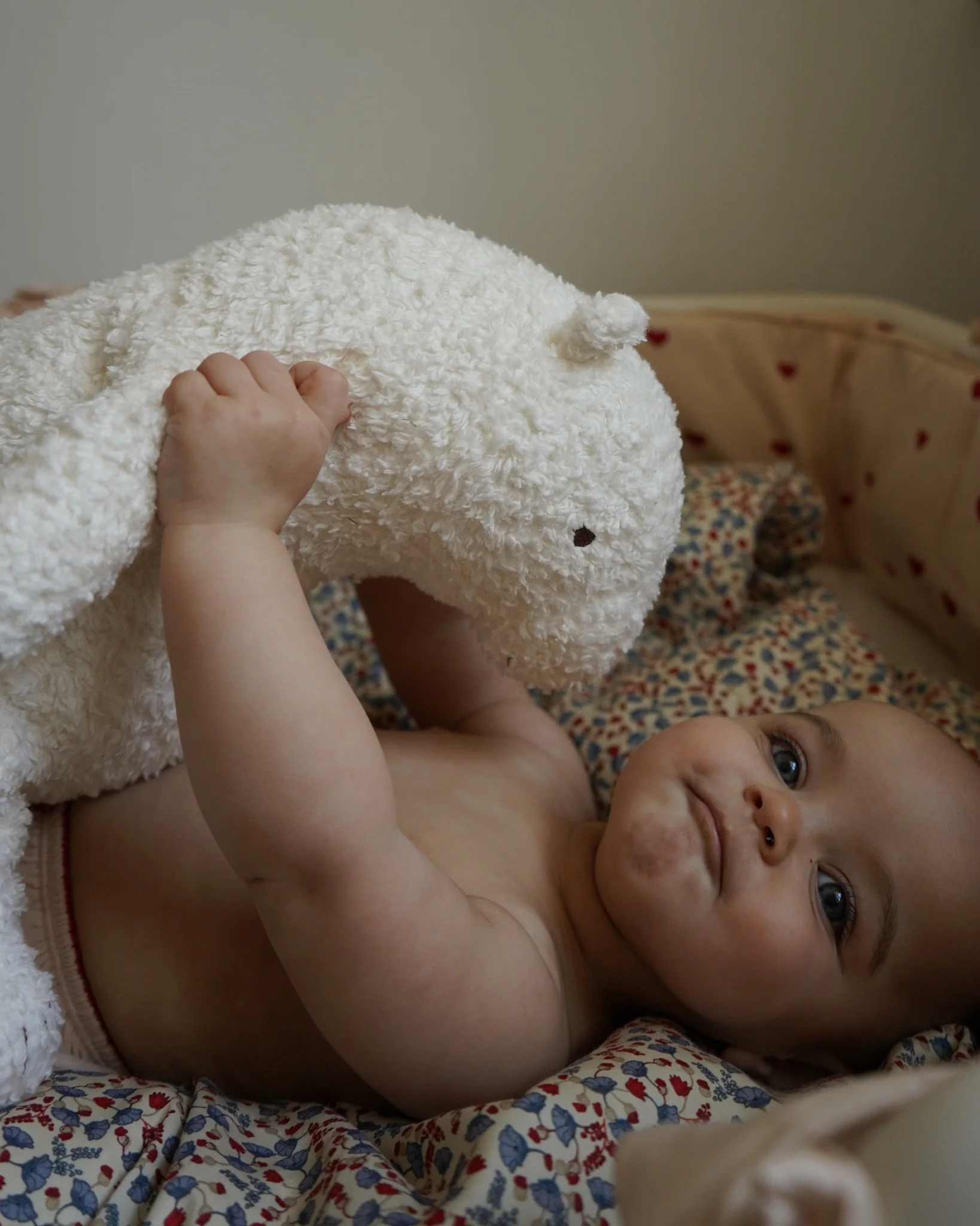 Sherpa Teddy Polar Bear Toy - Image 2