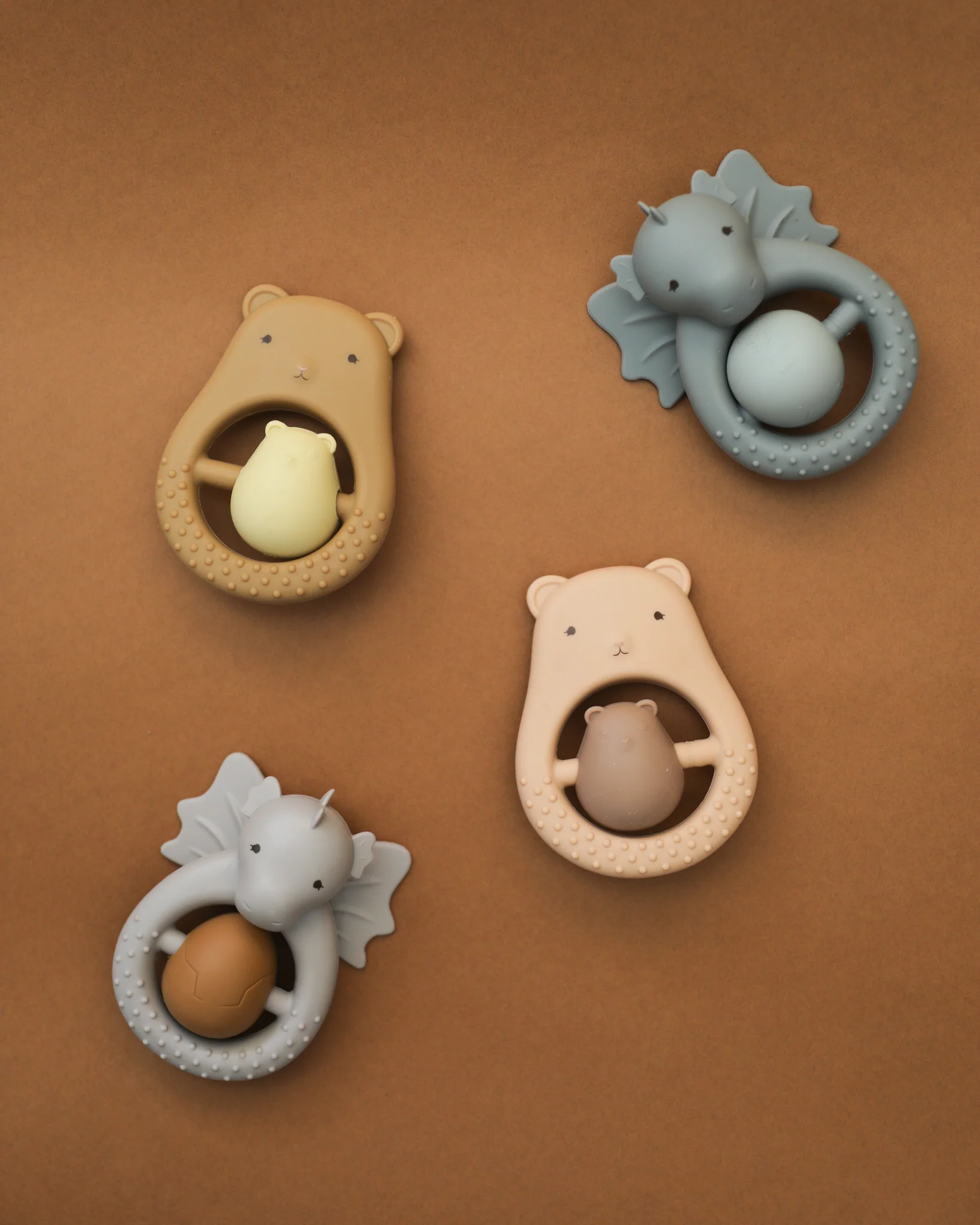 Teddy Teether - Almond - Image 3