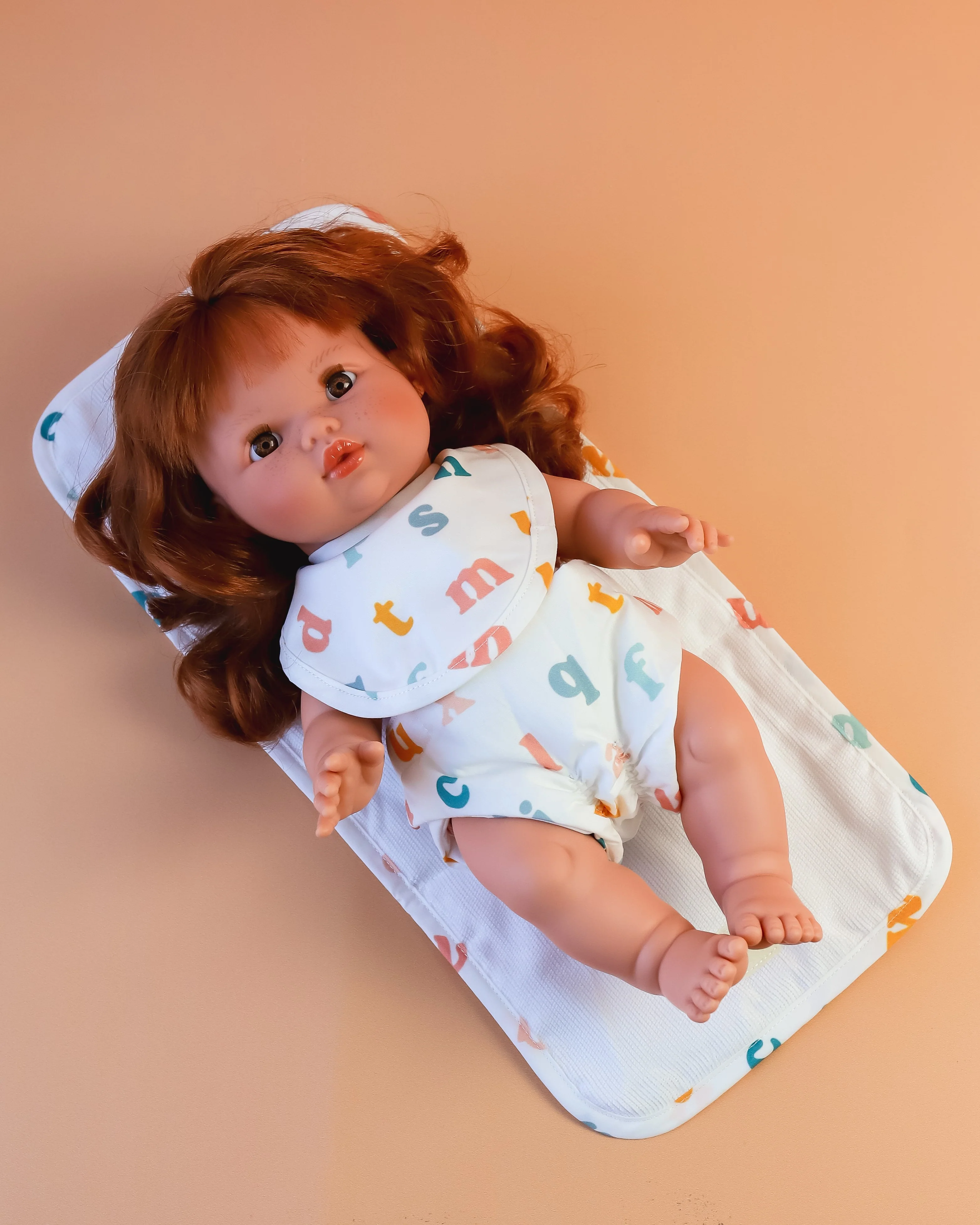 Tiny Harlow | Doll Diaper Bag - Alphabet Soup - Image 4