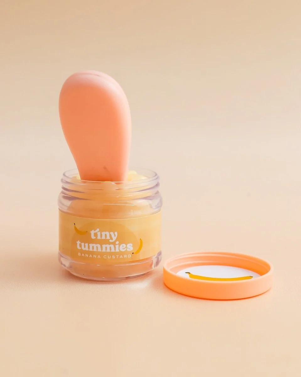 Tiny Harlow | Doll Food Jar and Spoon Set - Banana Custard - Image 3