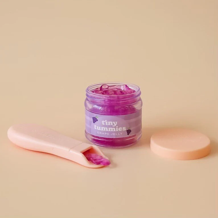 Tiny Harlow | Doll Food Jar and Spoon Set - Grape Jelly - Image 3