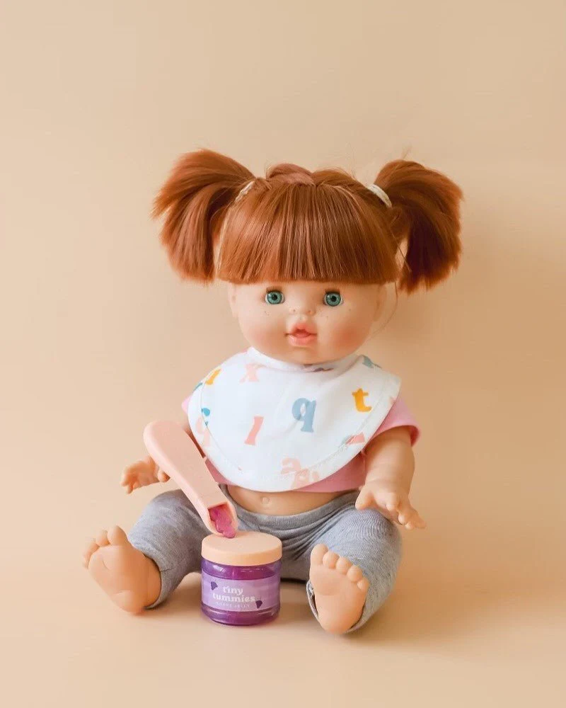 Tiny Harlow | Doll Food Jar and Spoon Set - Grape Jelly - Image 4
