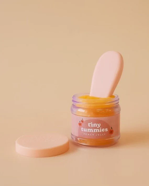 Tiny Harlow | Doll Food Jar and Spoon Set - Peach Jelly - Image 3