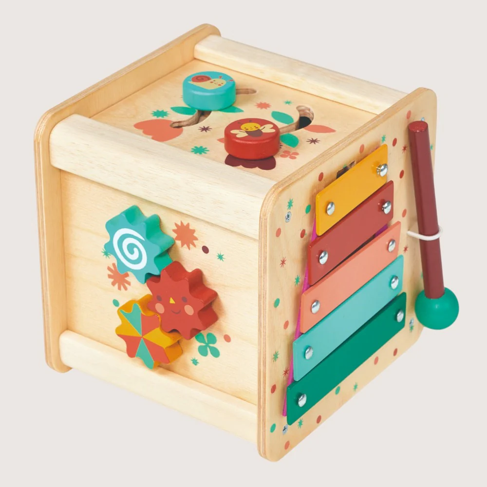Toddler Activity Cube: 6 Sides of Developmental Discovery - Image 2