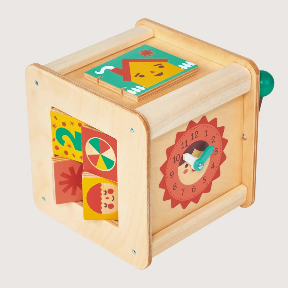 Toddler Activity Cube: 6 Sides of Developmental Discovery - Image 3
