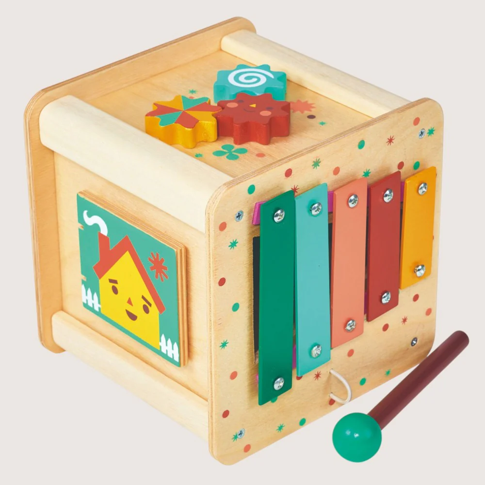 Toddler Activity Cube: 6 Sides of Developmental Discovery - Image 5