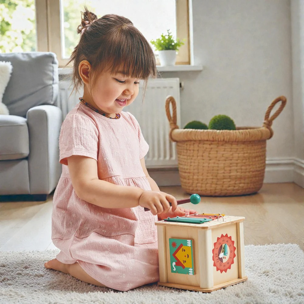 Toddler Activity Cube: 6 Sides of Developmental Discovery - Image 8