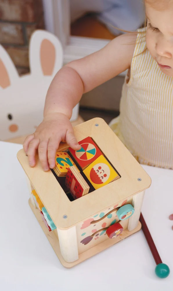 Toddler Activity Cube: 6 Sides of Developmental Discovery - Image 9