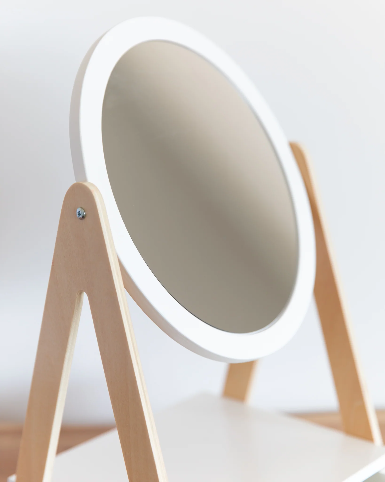 Table Mirror with Drawer - Image 3